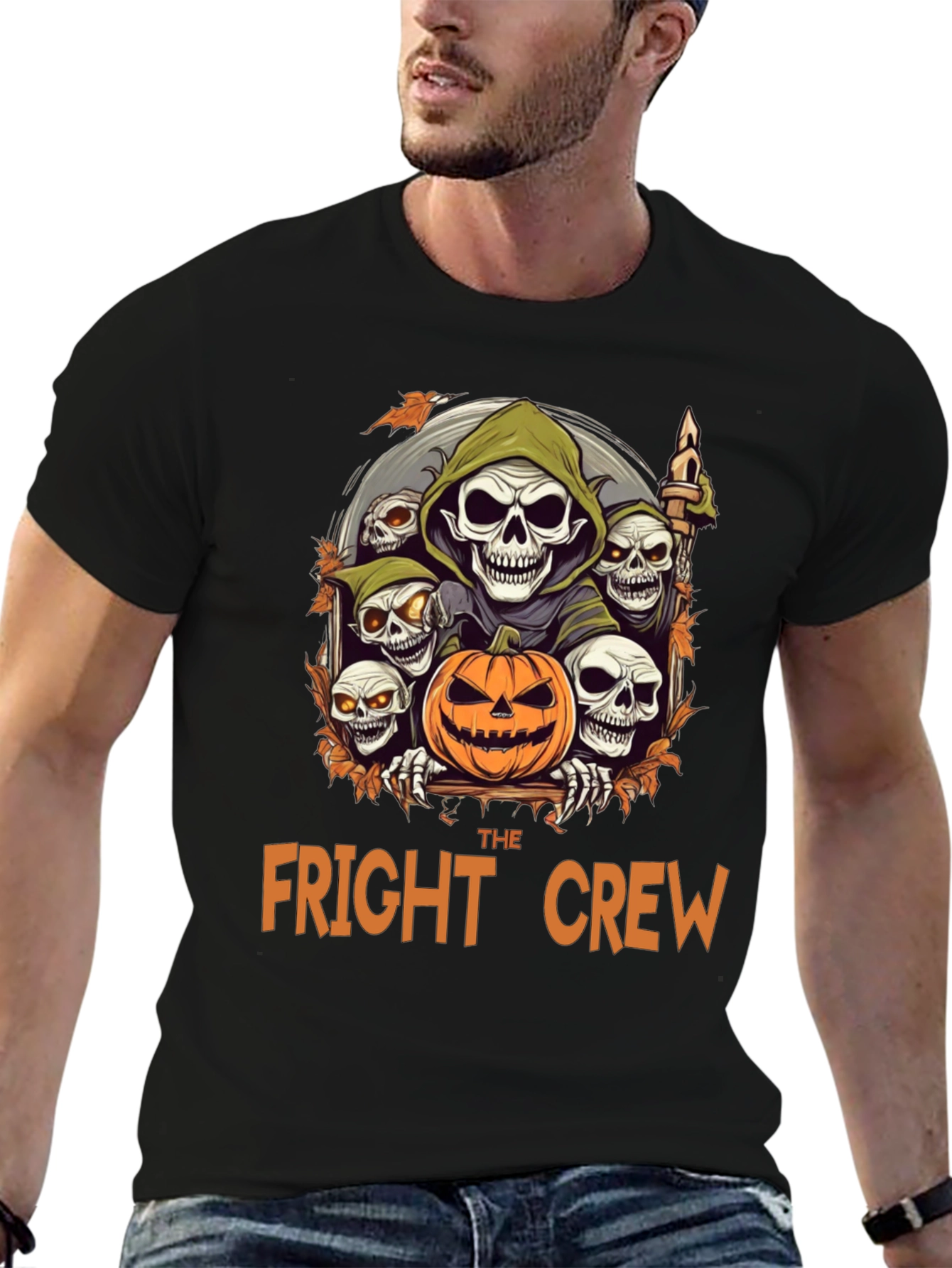 The Fright Crew Halloween Graphic Tee