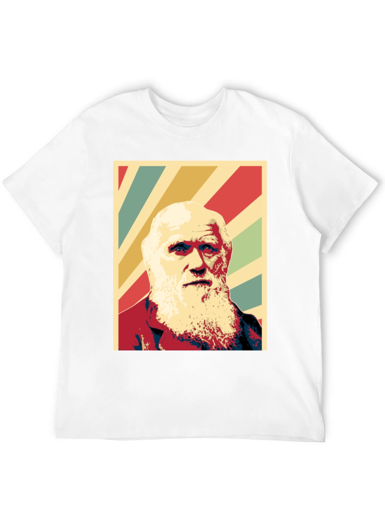 Darwin Graphic Print T-Shirt - Black