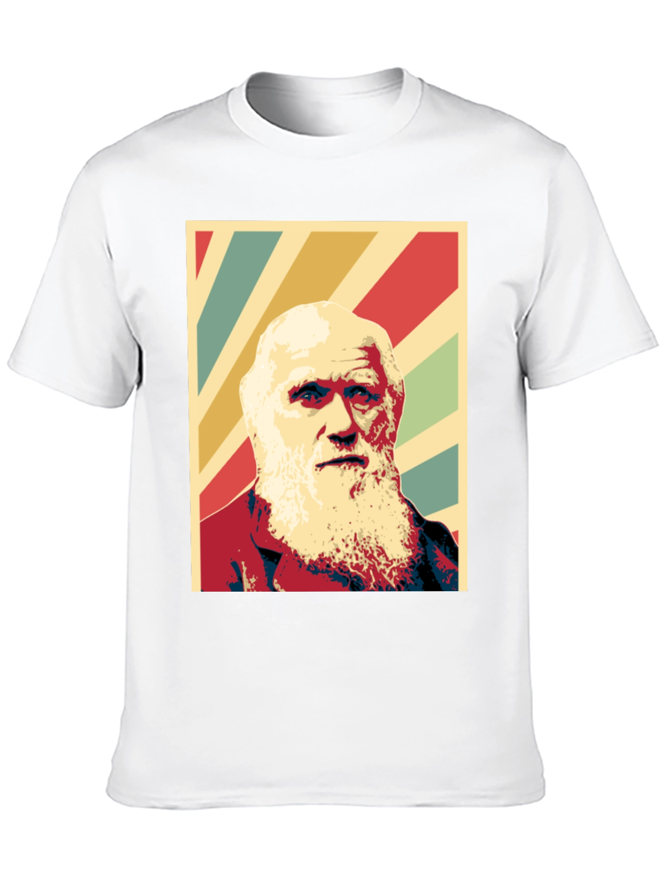 Darwin Graphic Print T-Shirt - Black