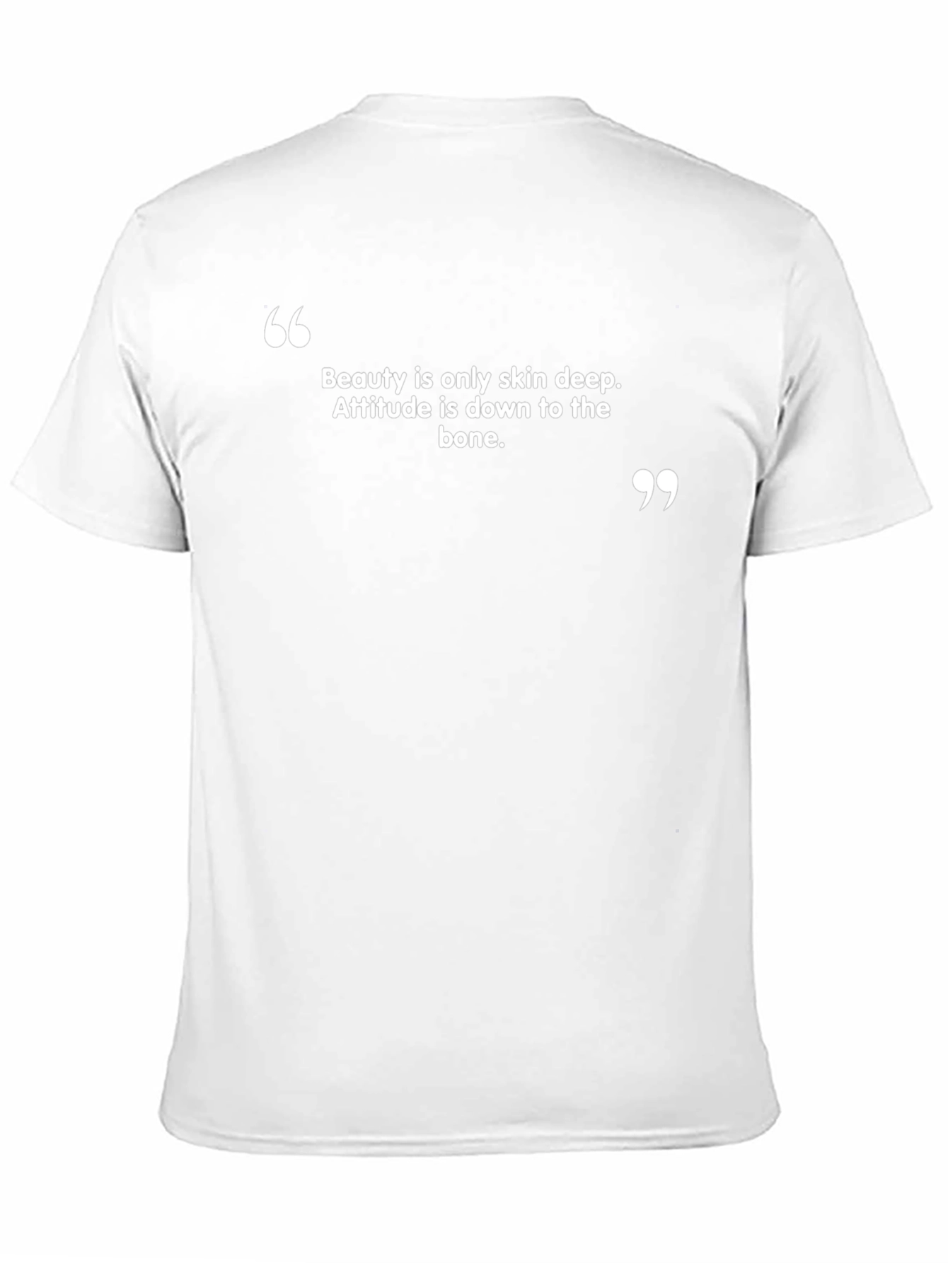 Attitude is Down to the Bone Graphic T-Shirt