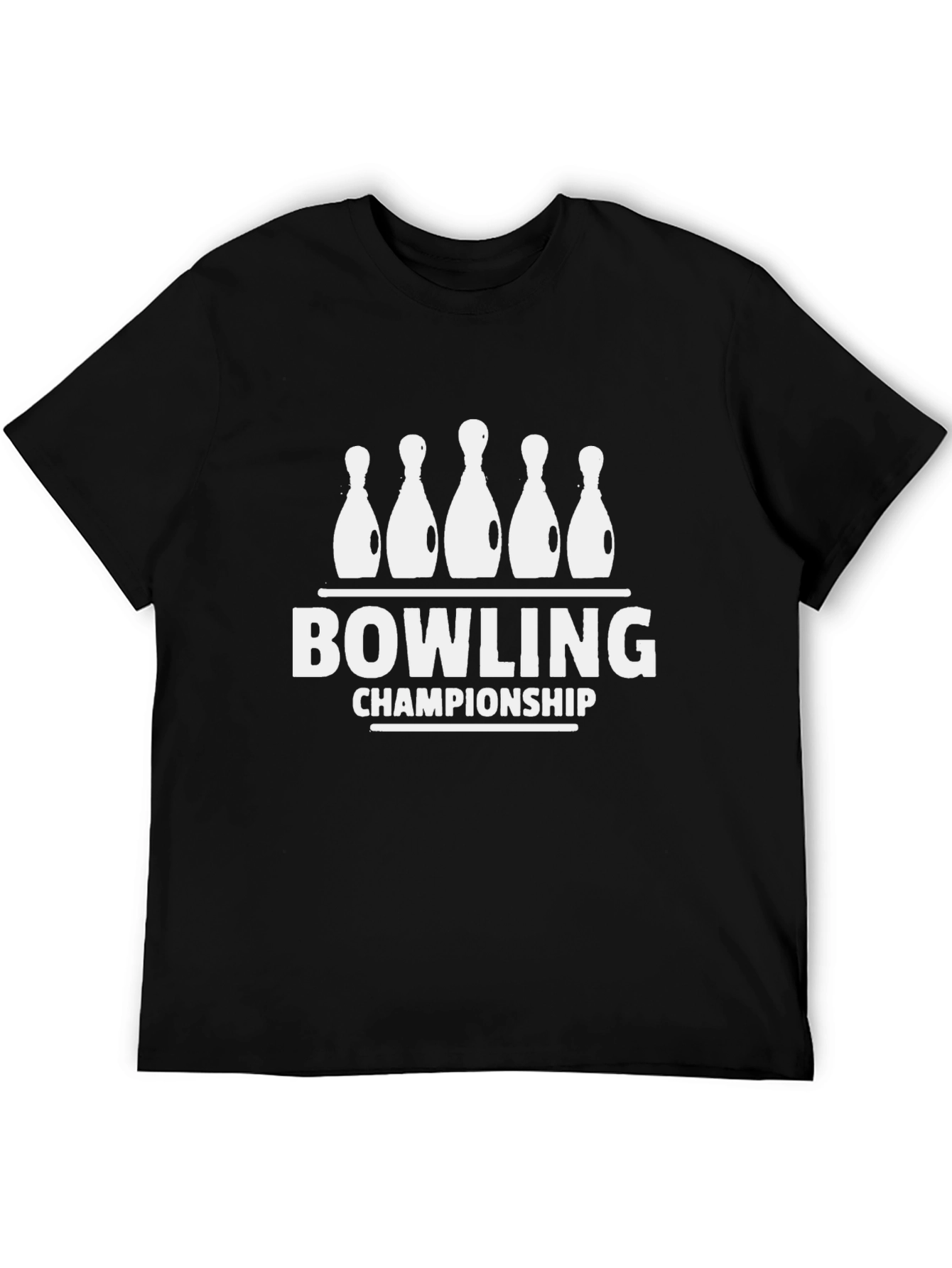 Bowling Championship Graphic T-Shirt