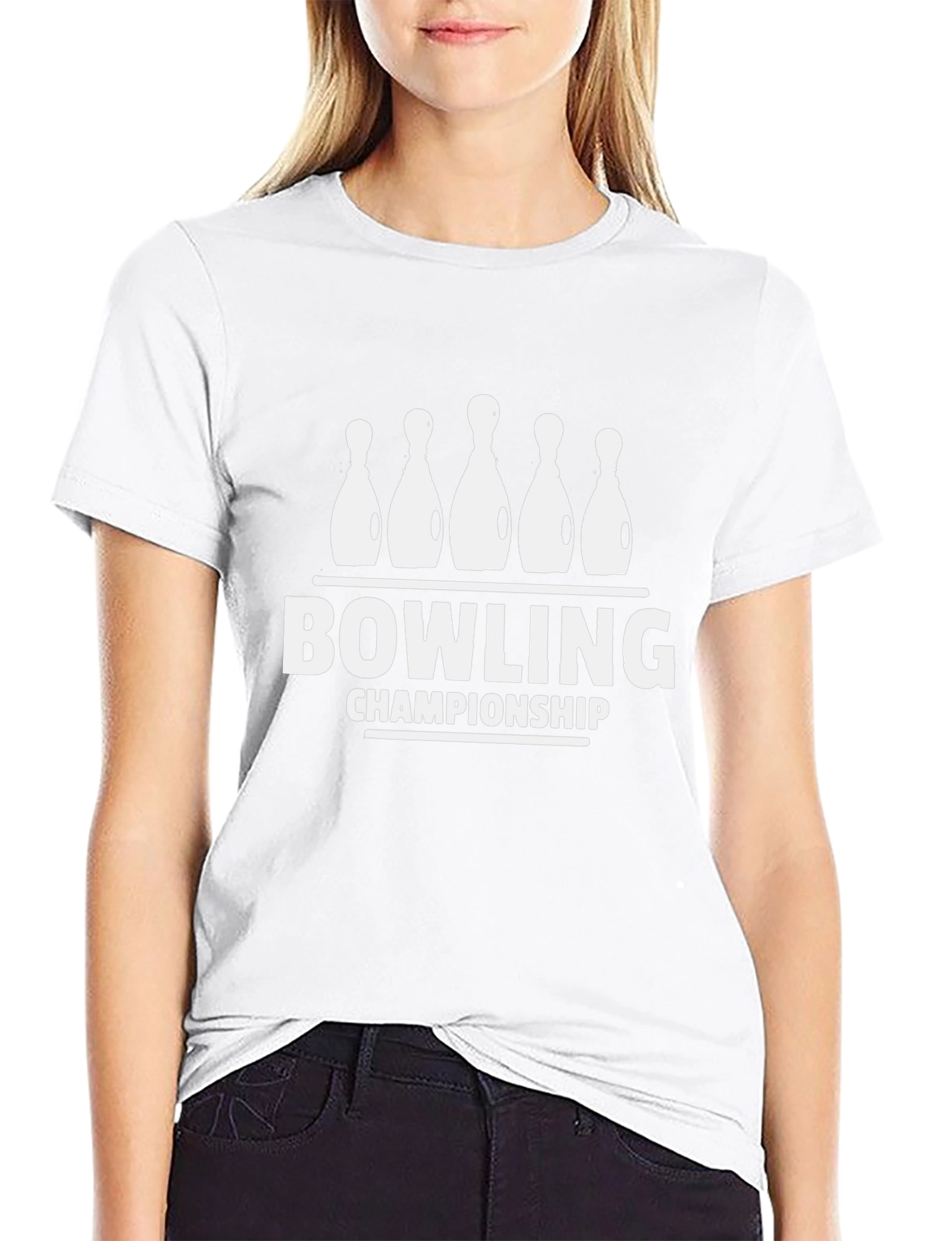 Bowling Championship Graphic T-Shirt