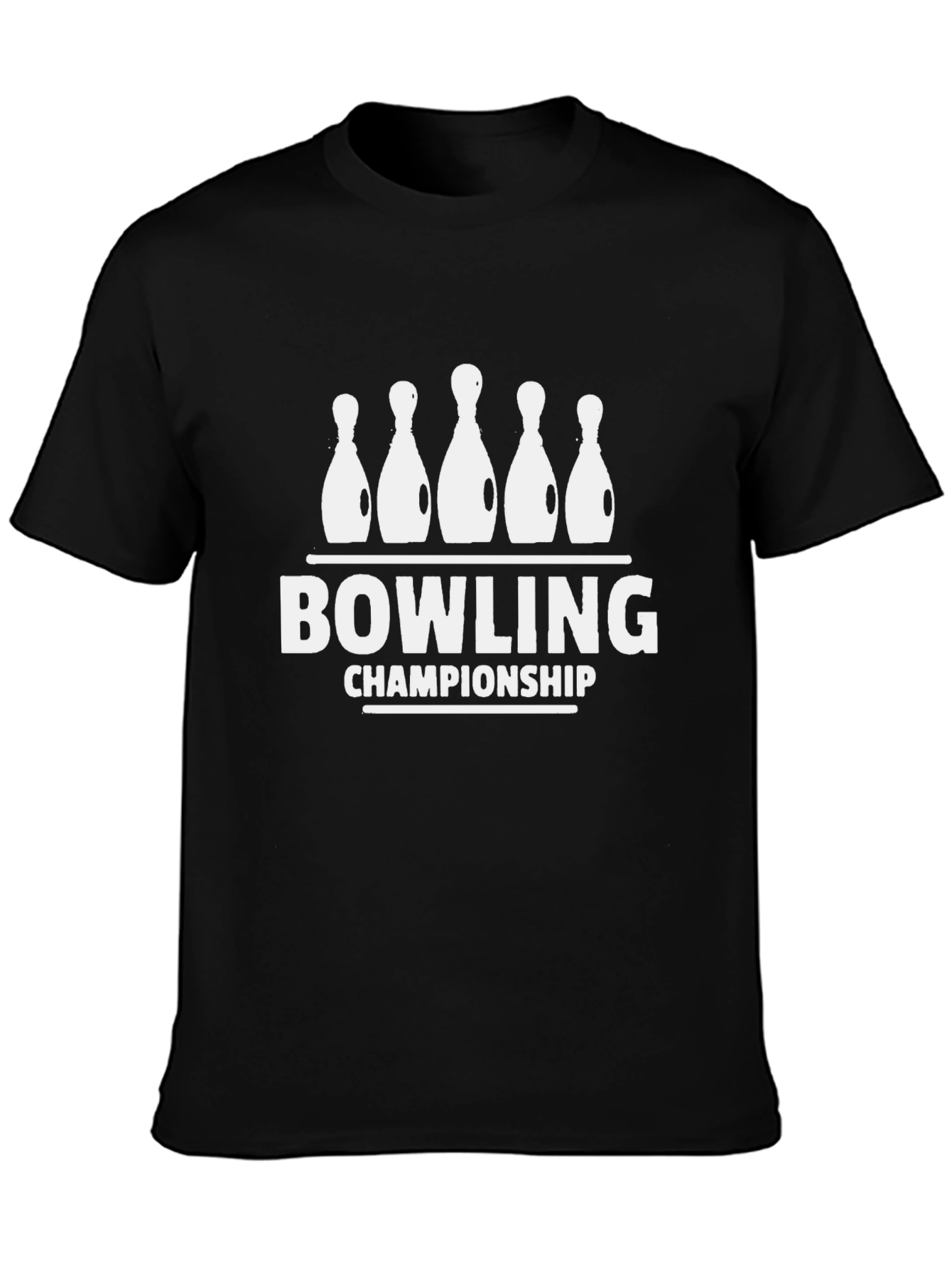 Bowling Championship Graphic T-Shirt