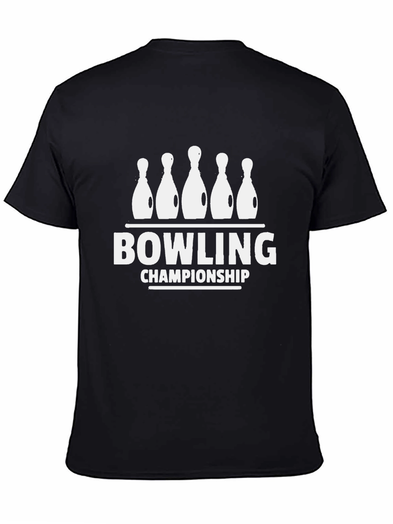 Bowling Championship Graphic T-Shirt