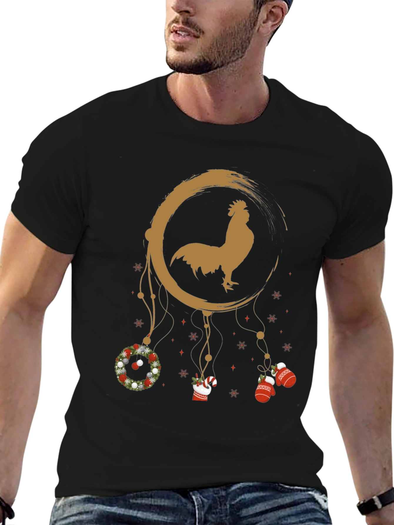 Rooster Dreamcatcher Graphic Tee