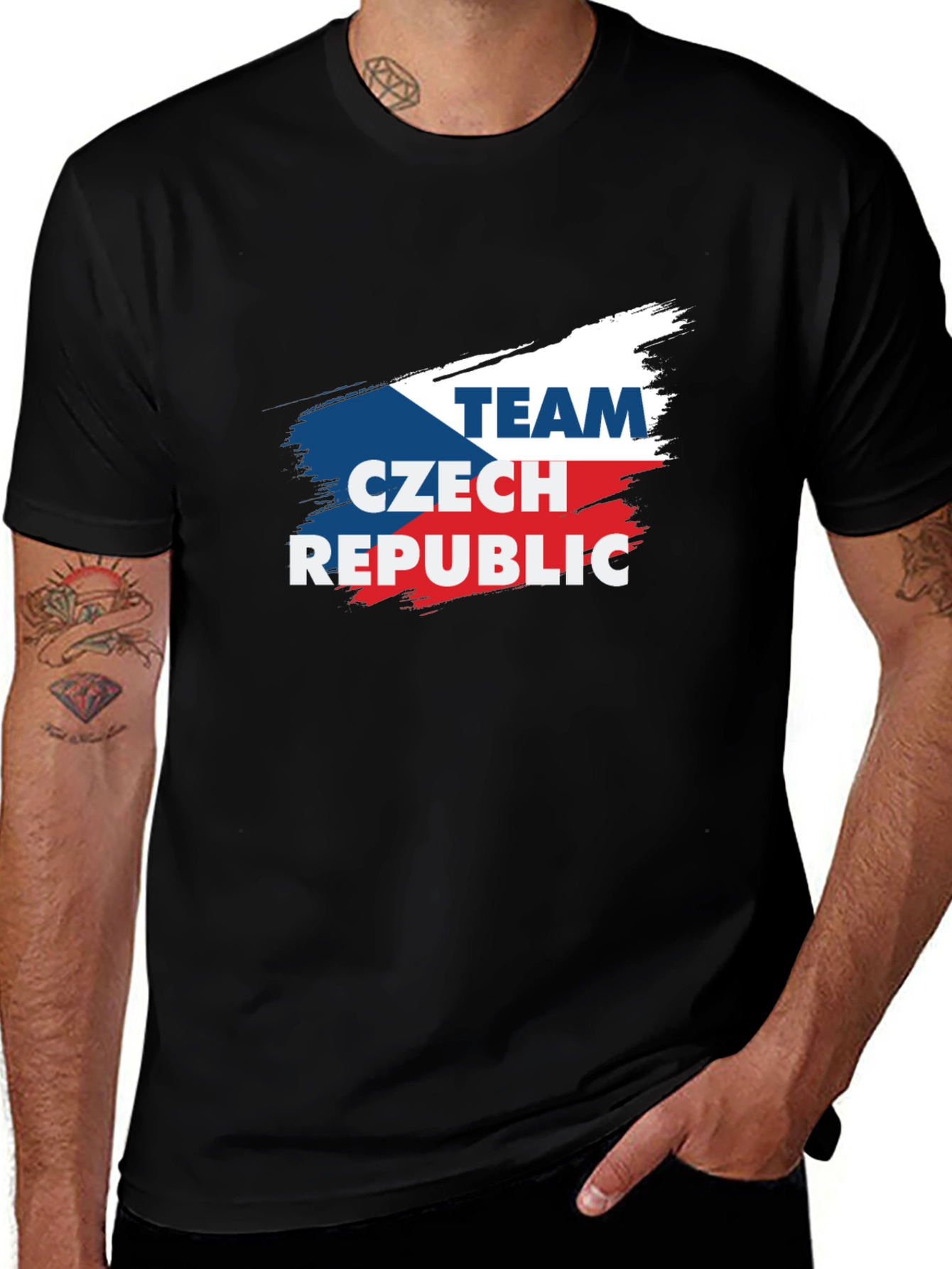 Team Czech Republic Graphic T-Shirt