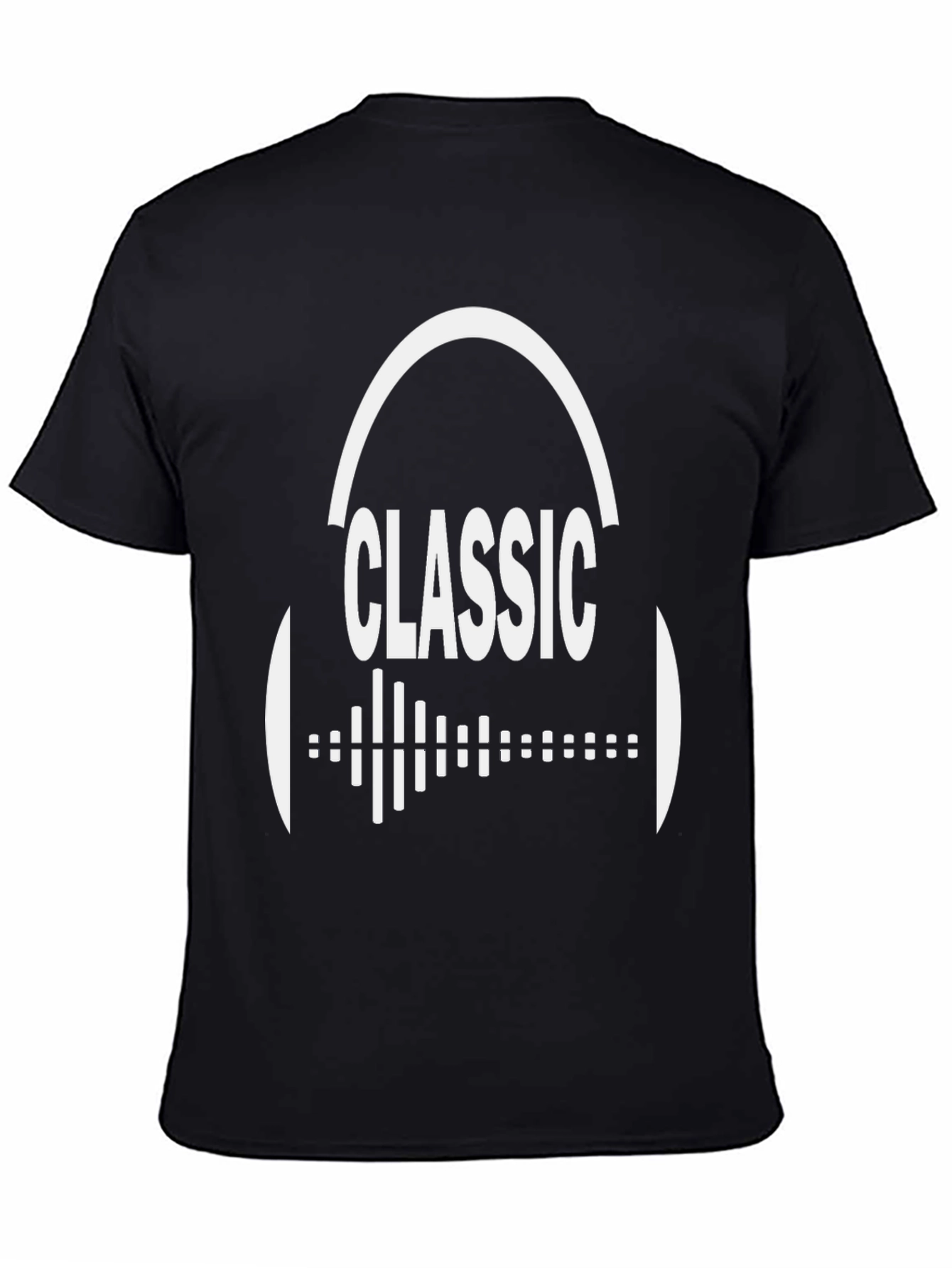 Classic Music Headphone Graphic Tee