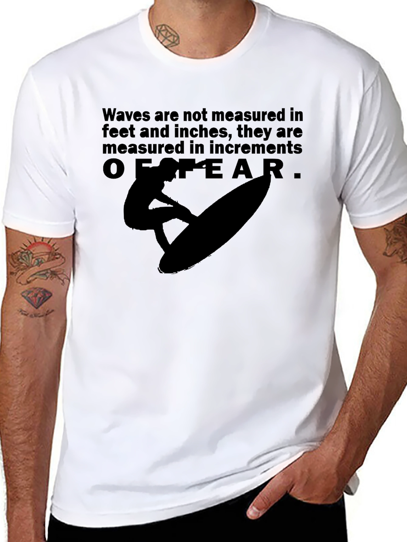 Waves of Fear Black T-Shirt