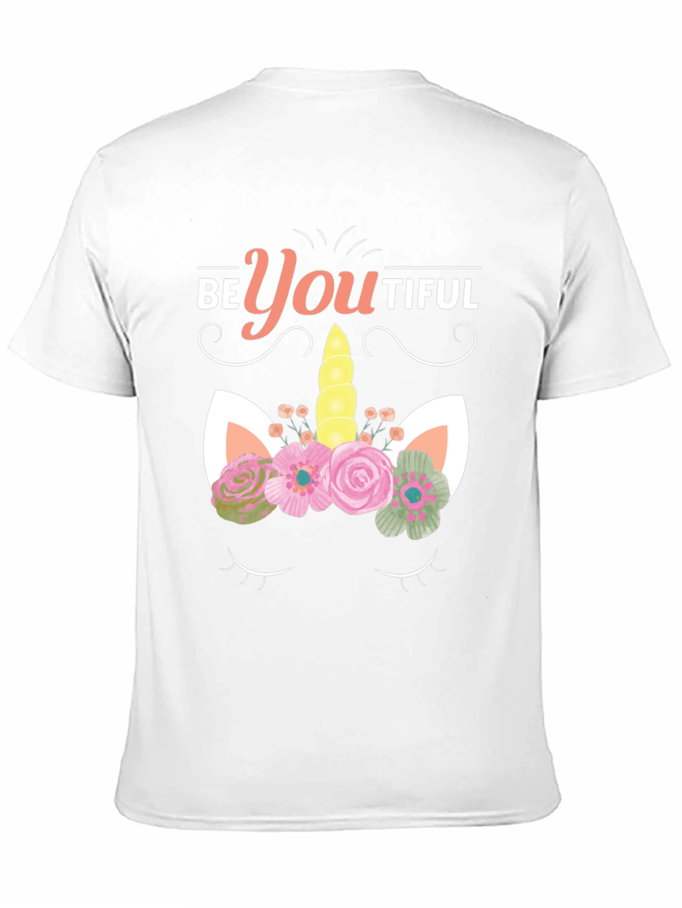 BeYOUtiful Unicorn Graphic Tee - Black