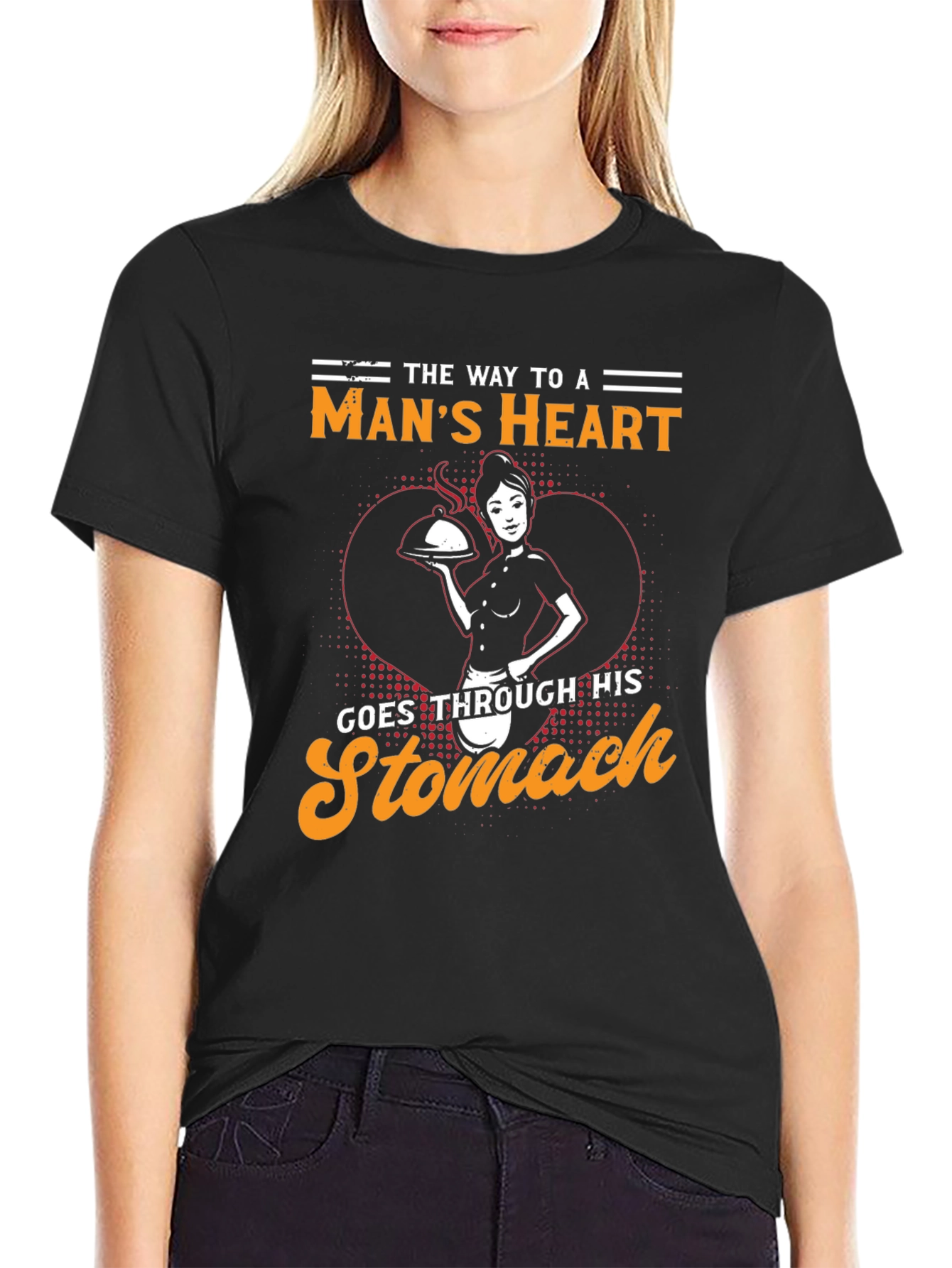 The Way to a Mans Heart T-Shirt