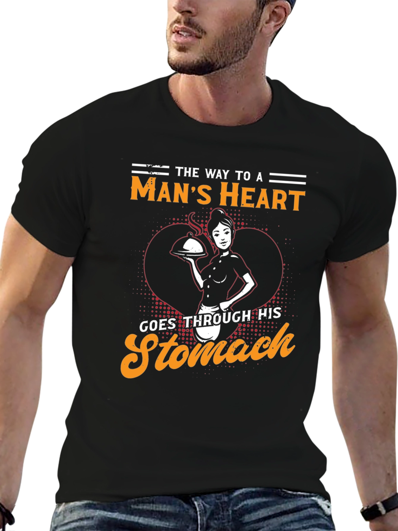 The Way to a Mans Heart T-Shirt