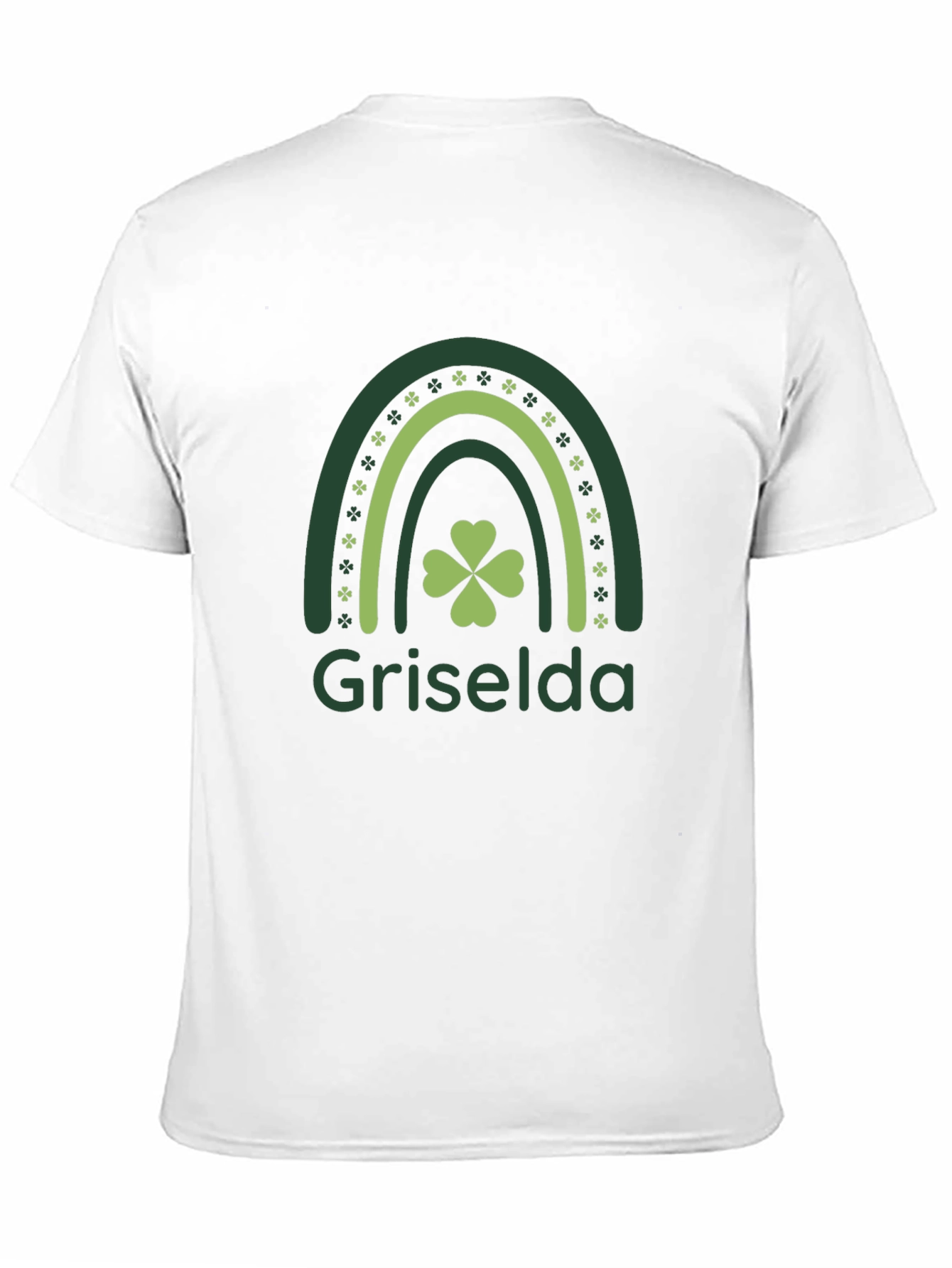 Griselda St. Patricks Day Clover Rainbow T-Shirt
