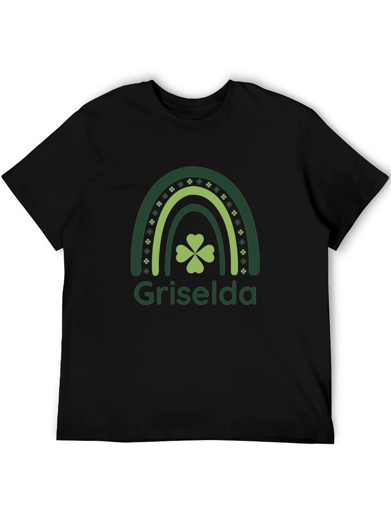 Griselda St. Patricks Day Clover Rainbow T-Shirt