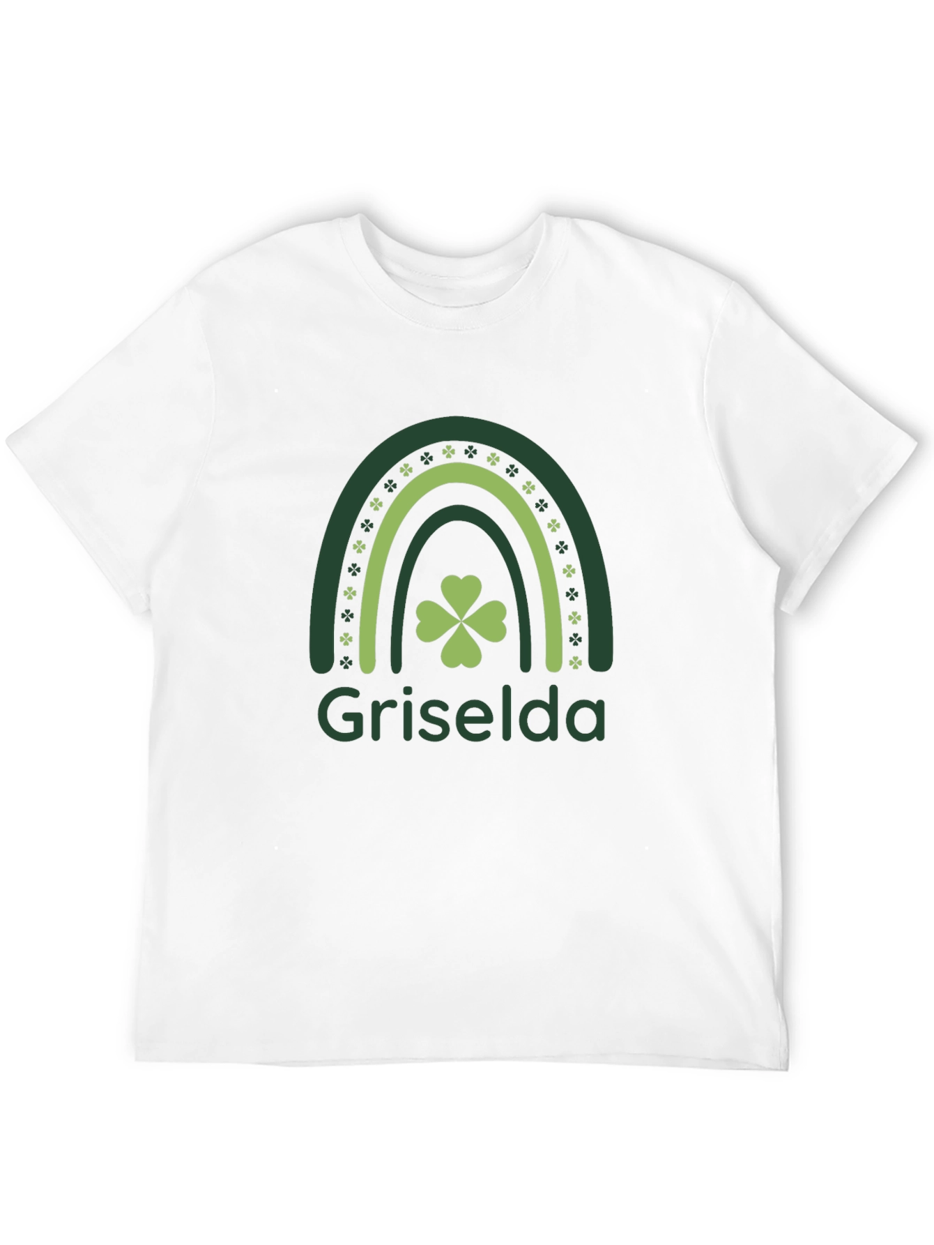 Griselda St. Patricks Day Clover Rainbow T-Shirt