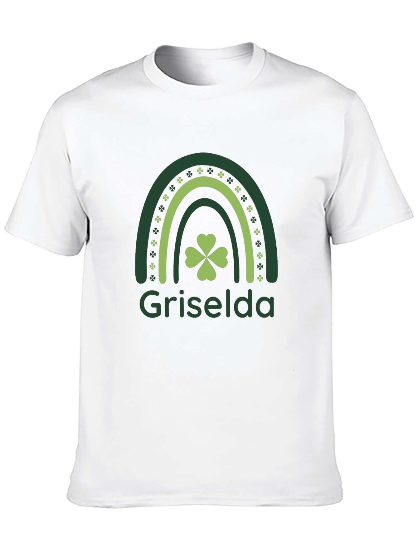 Griselda St. Patricks Day Clover Rainbow T-Shirt