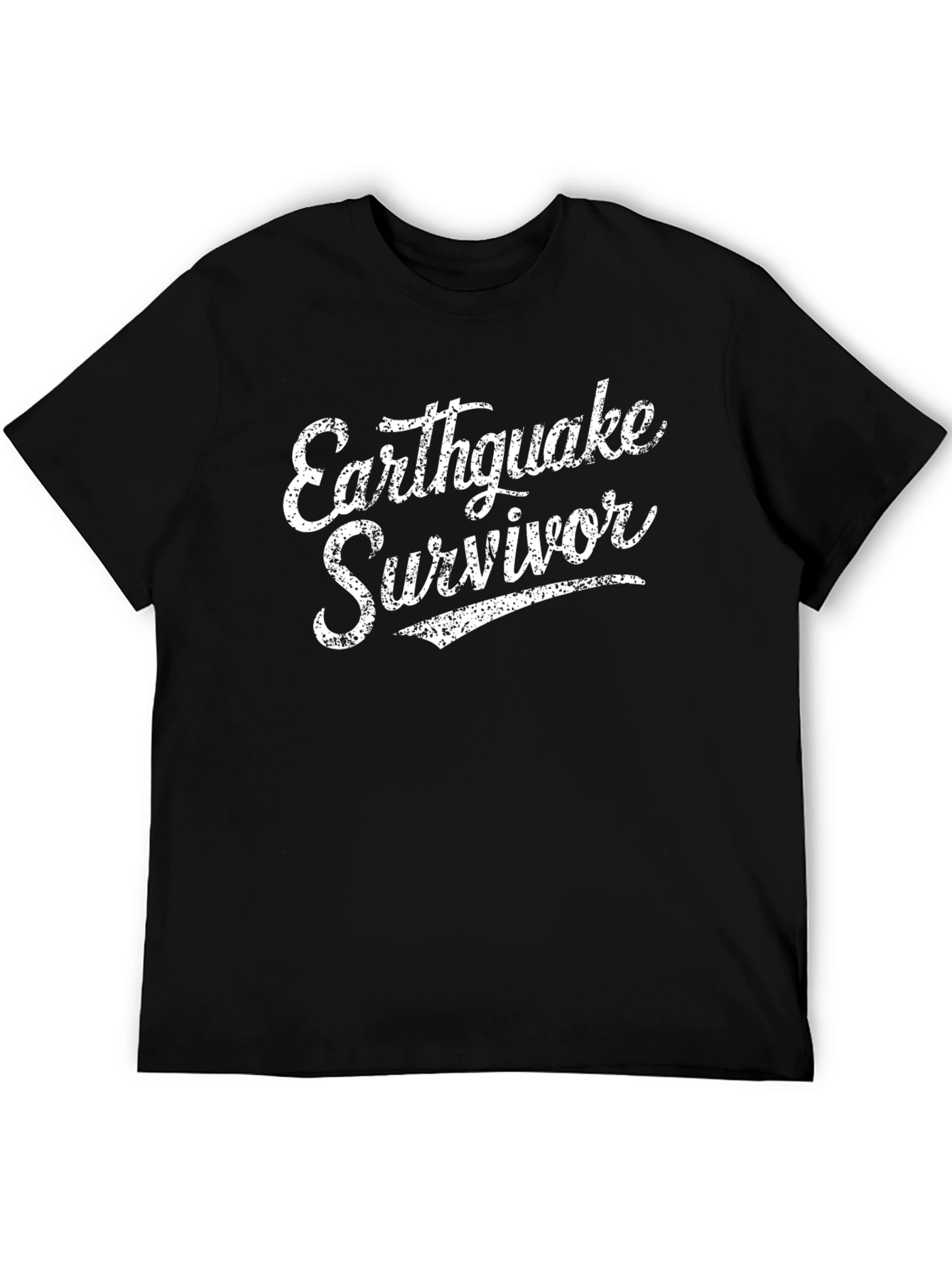 Earthquake Survivor Graphic T-Shirt