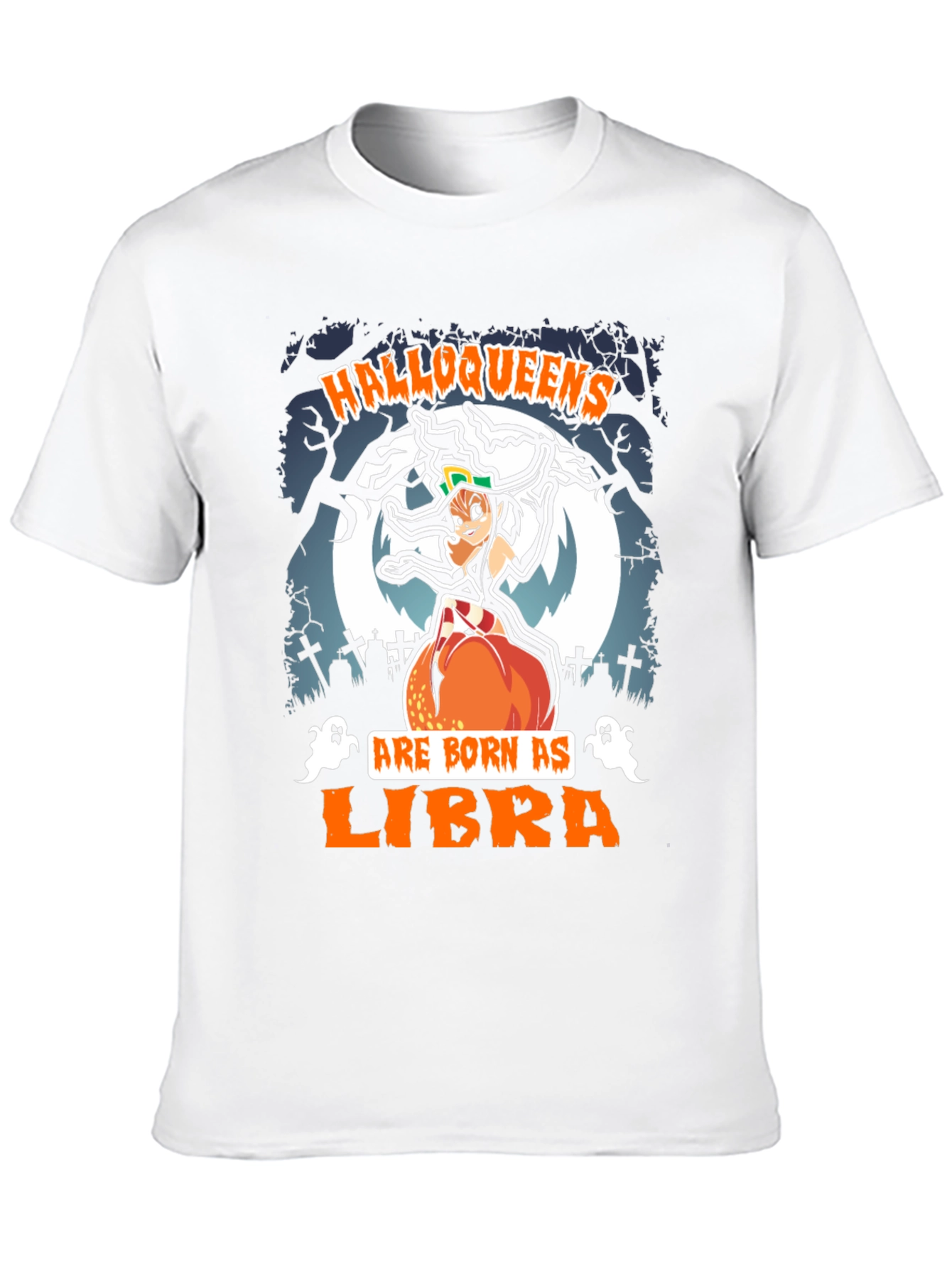 Halloweens Libra Zodiac T-Shirt