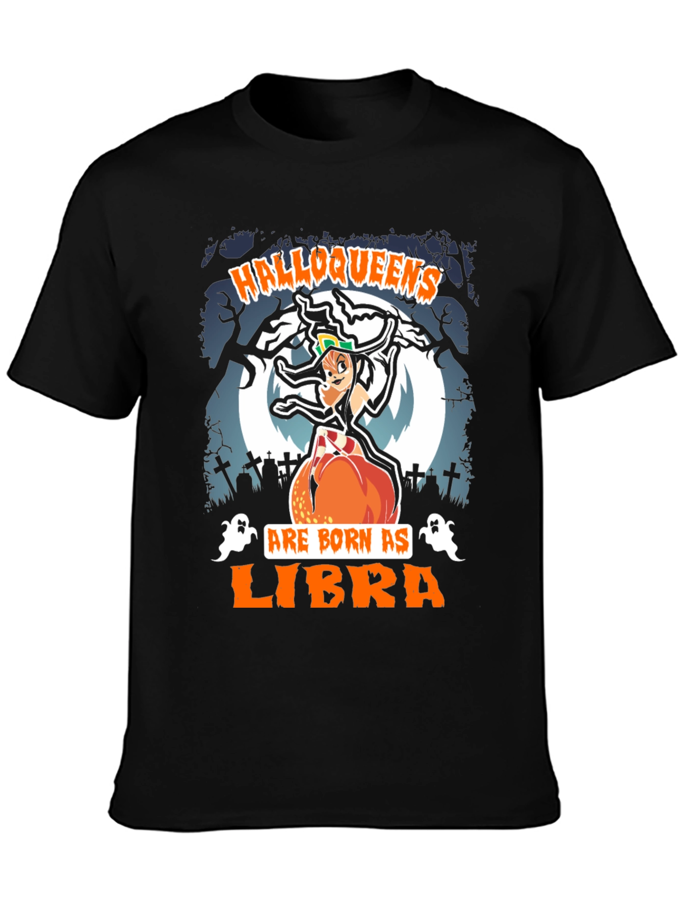 Halloweens Libra Zodiac T-Shirt