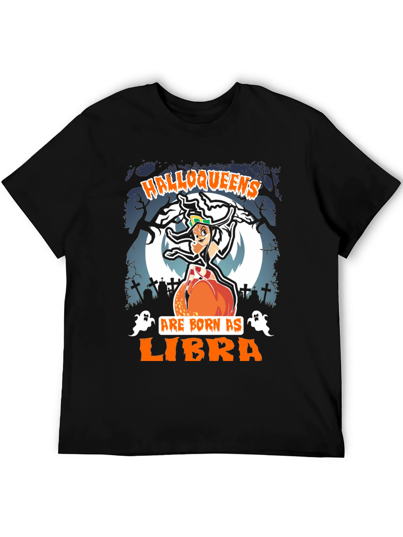 Halloweens Libra Zodiac T-Shirt