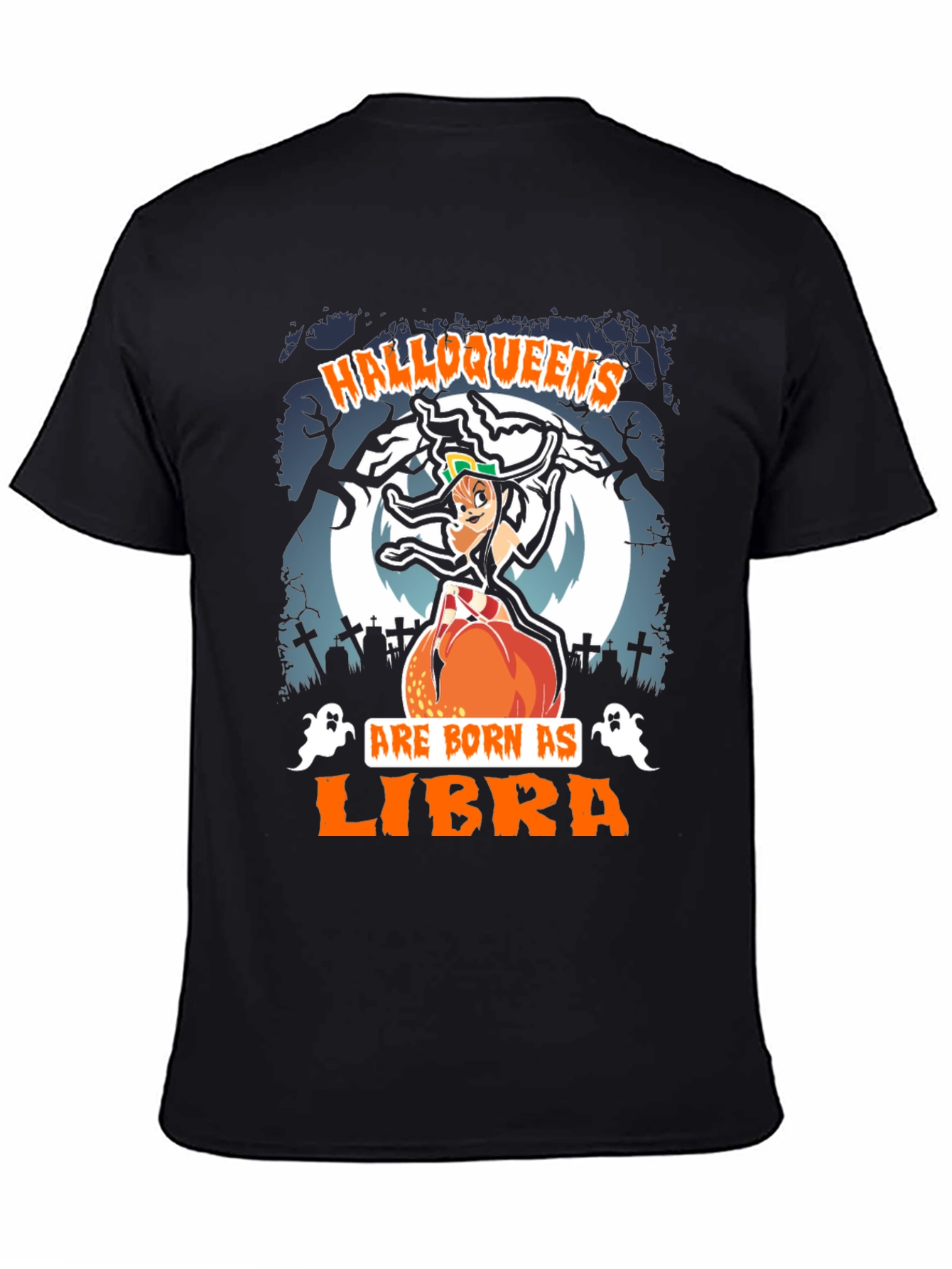Halloweens Libra Zodiac T-Shirt