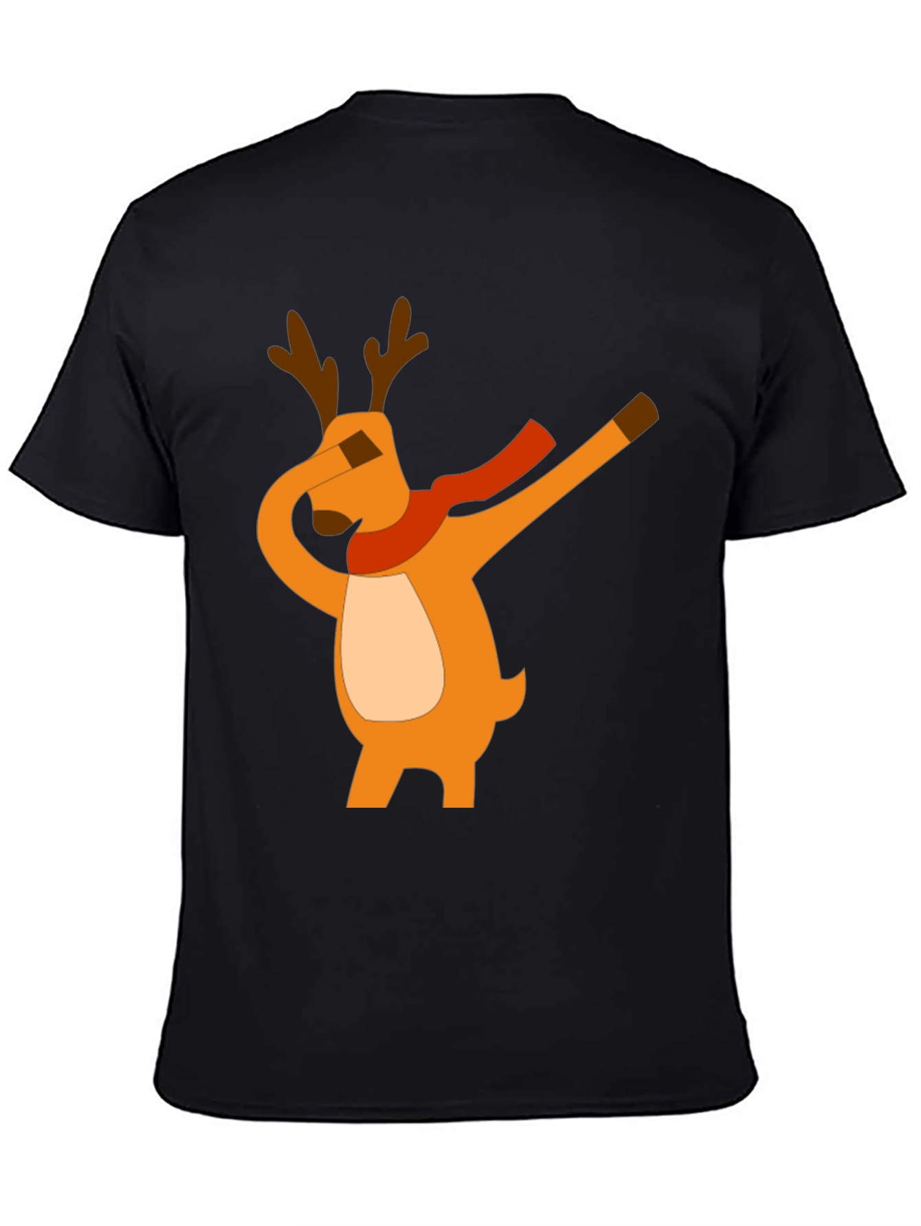 Dabbing Reindeer Graphic Tee - Holiday Cheer