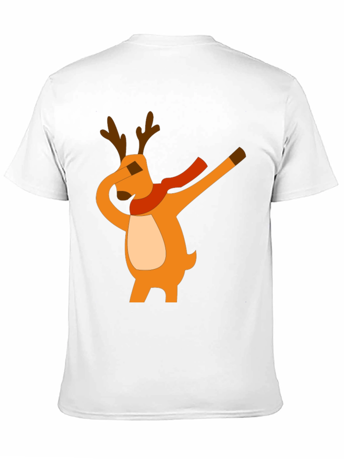 Dabbing Reindeer Graphic Tee - Holiday Cheer