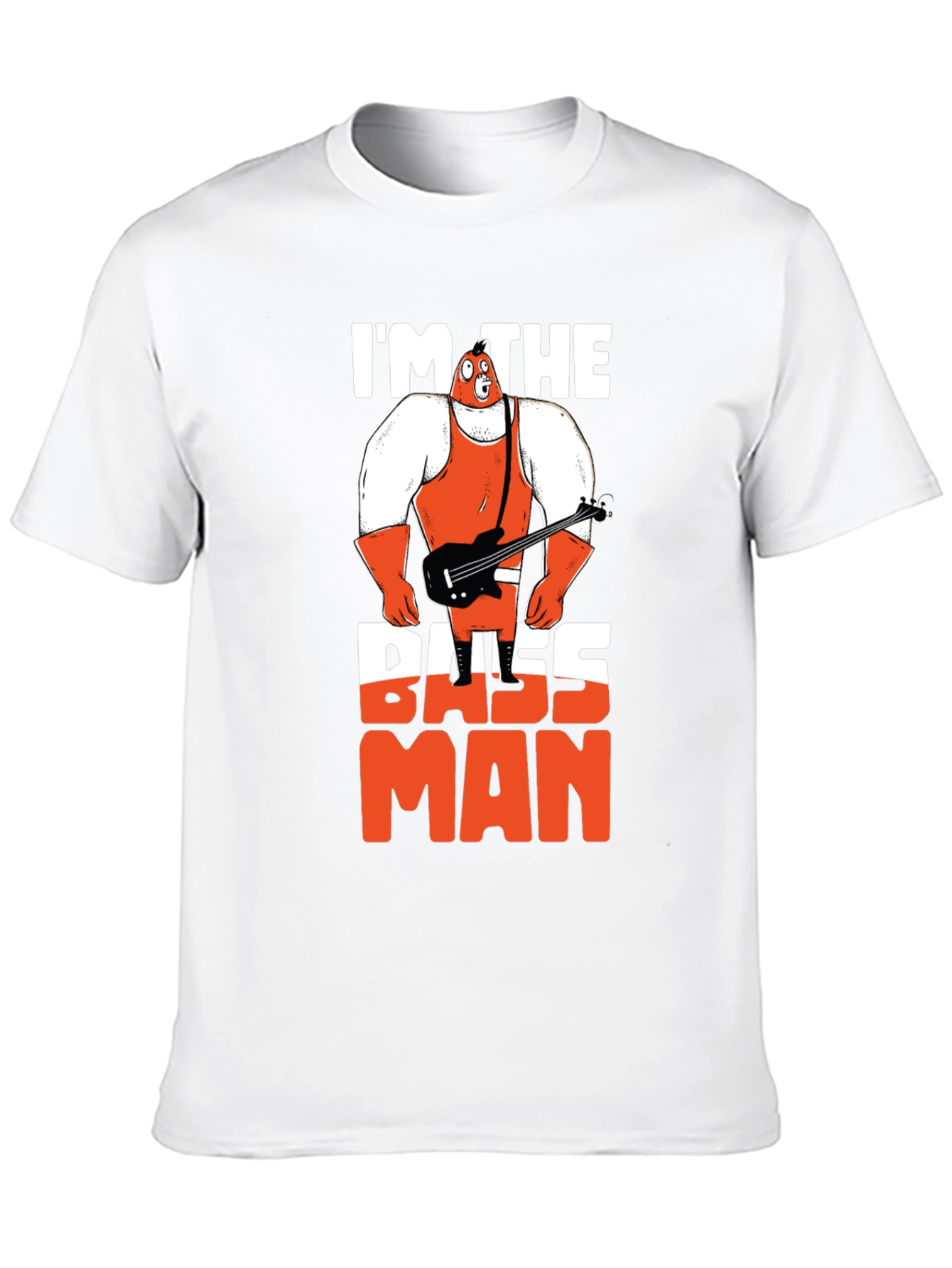 Im The Bass Man Graphic Tee - Black