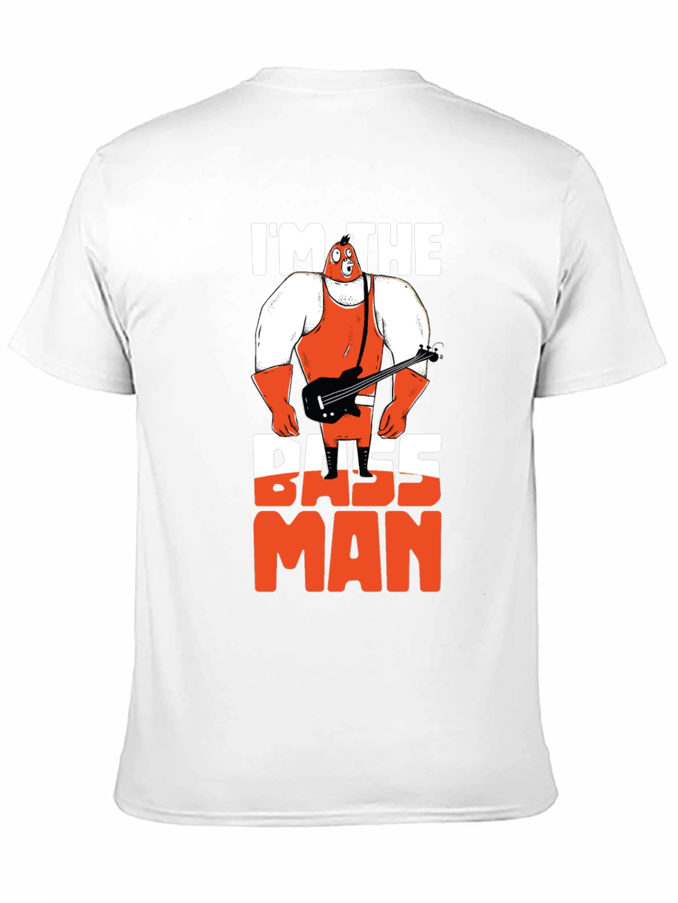 Im The Bass Man Graphic Tee - Black
