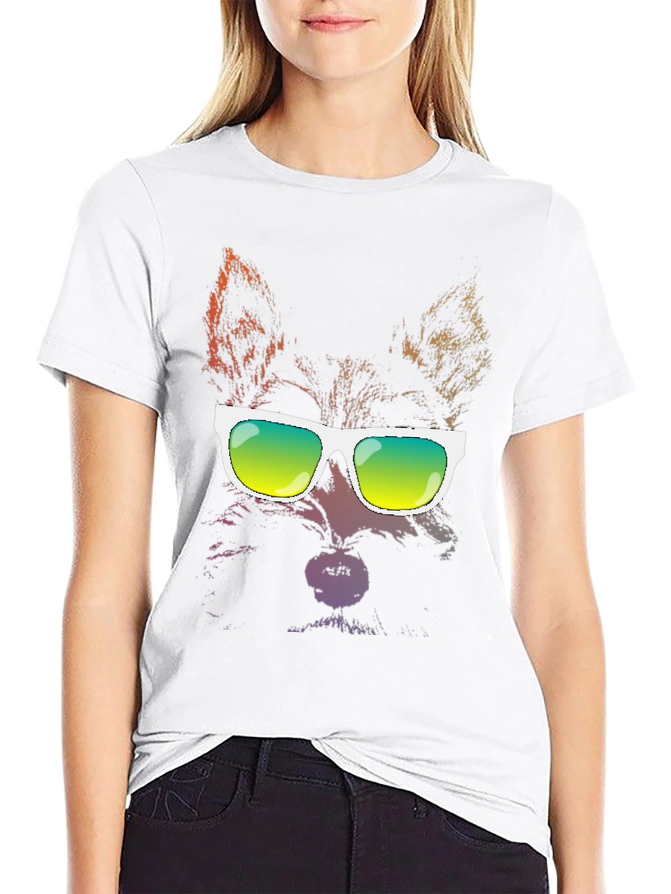 Cool Dog T-Shirt - Funky Graphic Tee