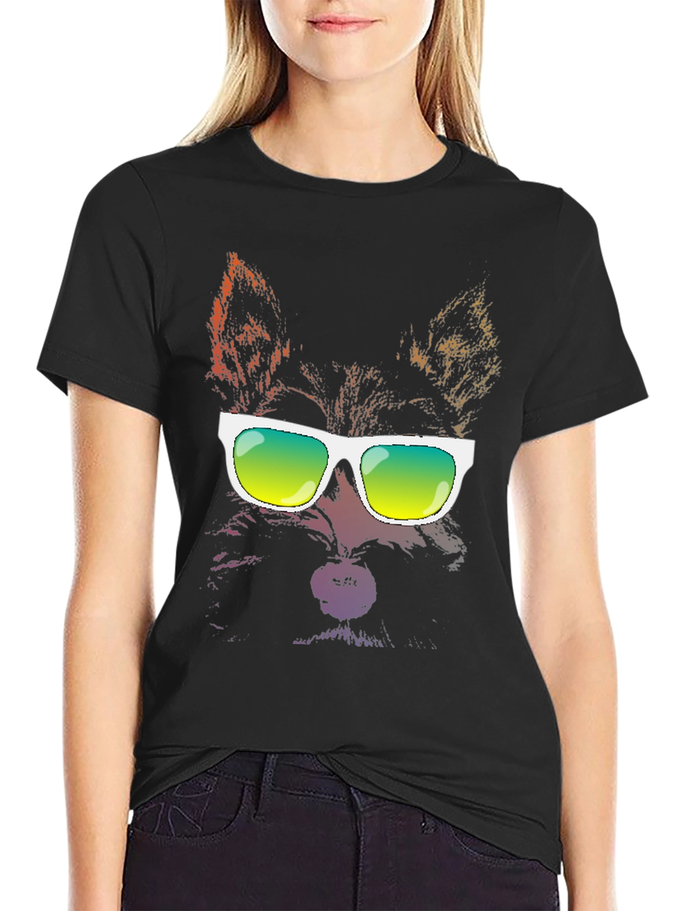 Cool Dog T-Shirt - Funky Graphic Tee