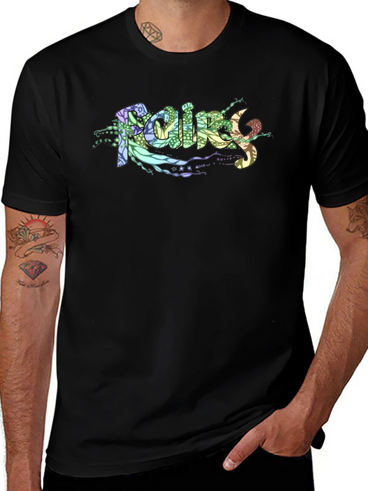 Raining Fairy Black T-Shirt