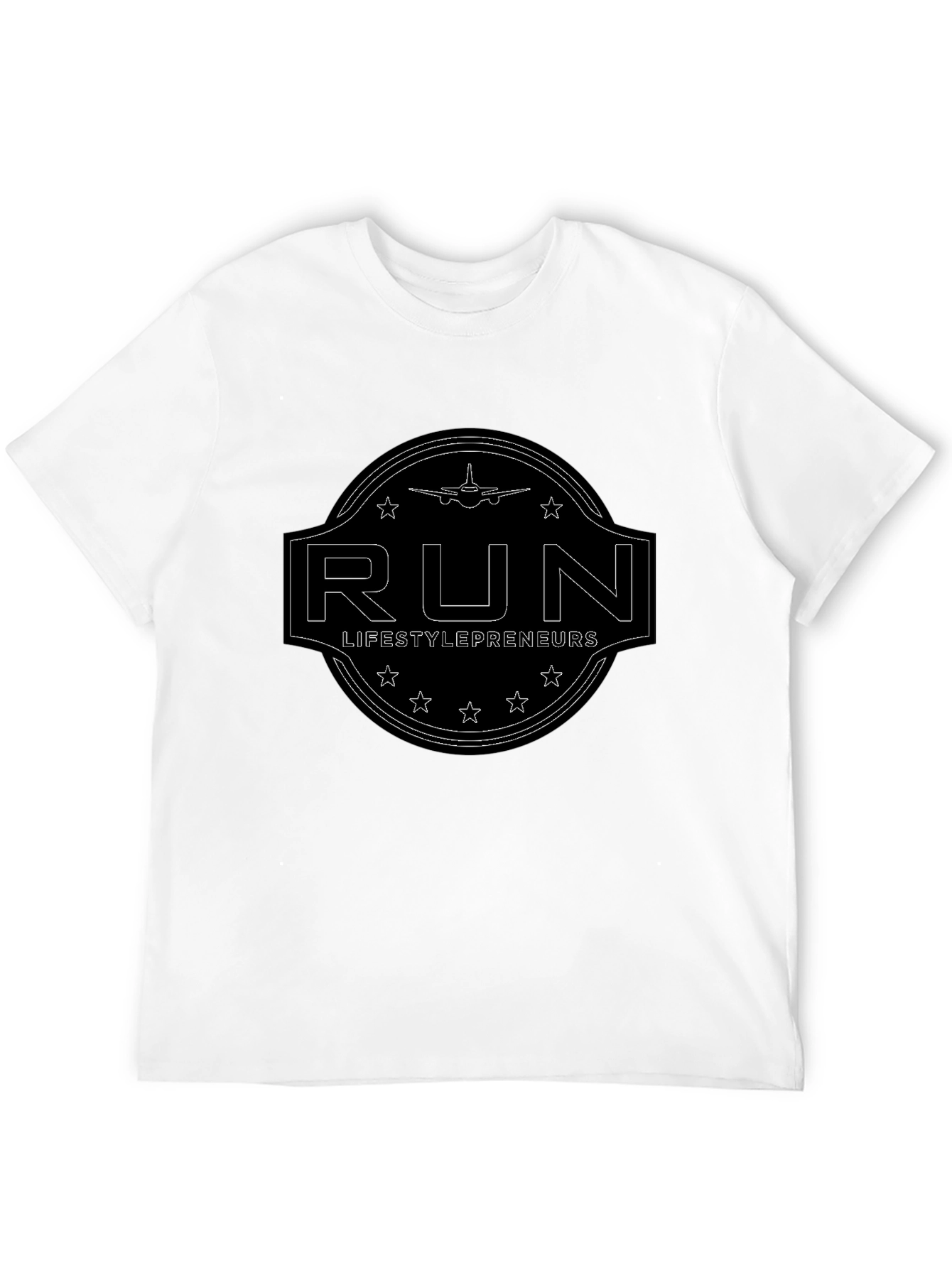 RUN Lifestylepreneurs Black T-Shirt