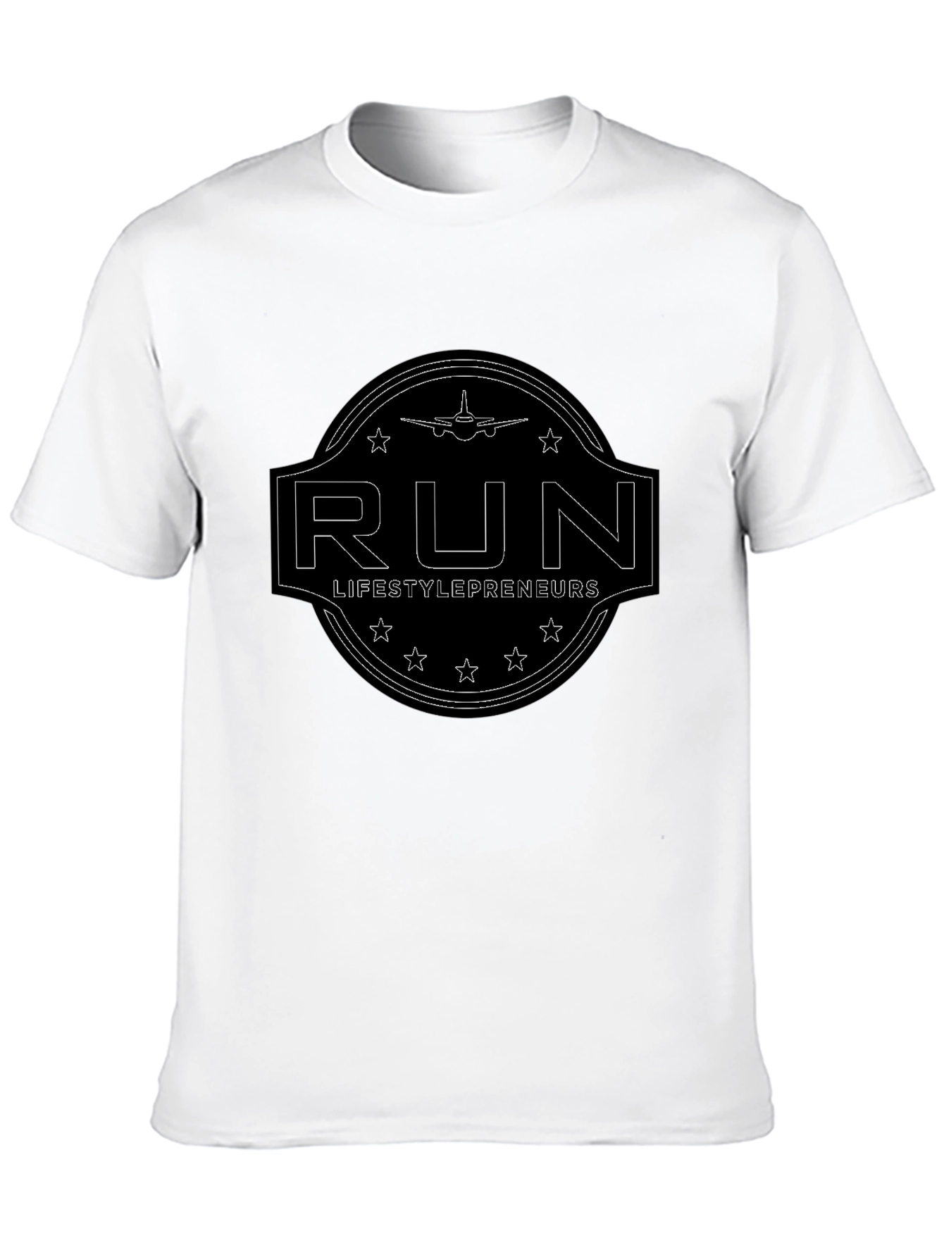 RUN Lifestylepreneurs Black T-Shirt