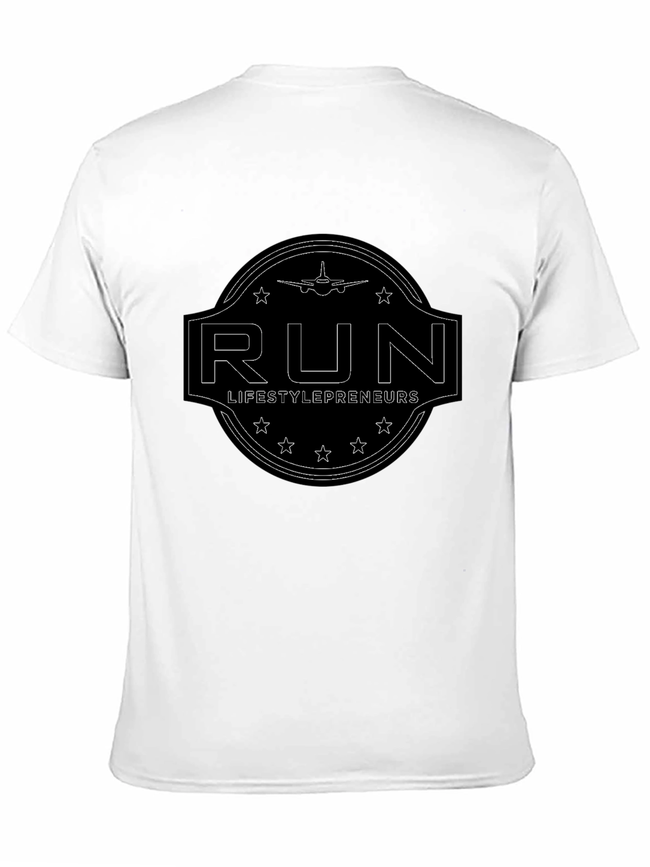 RUN Lifestylepreneurs Black T-Shirt