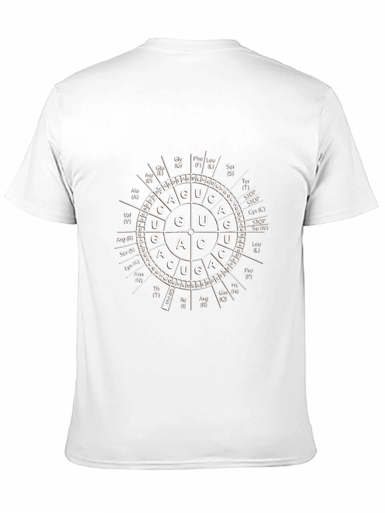 Genetic Code T-Shirt: Biology Science Geek Tee