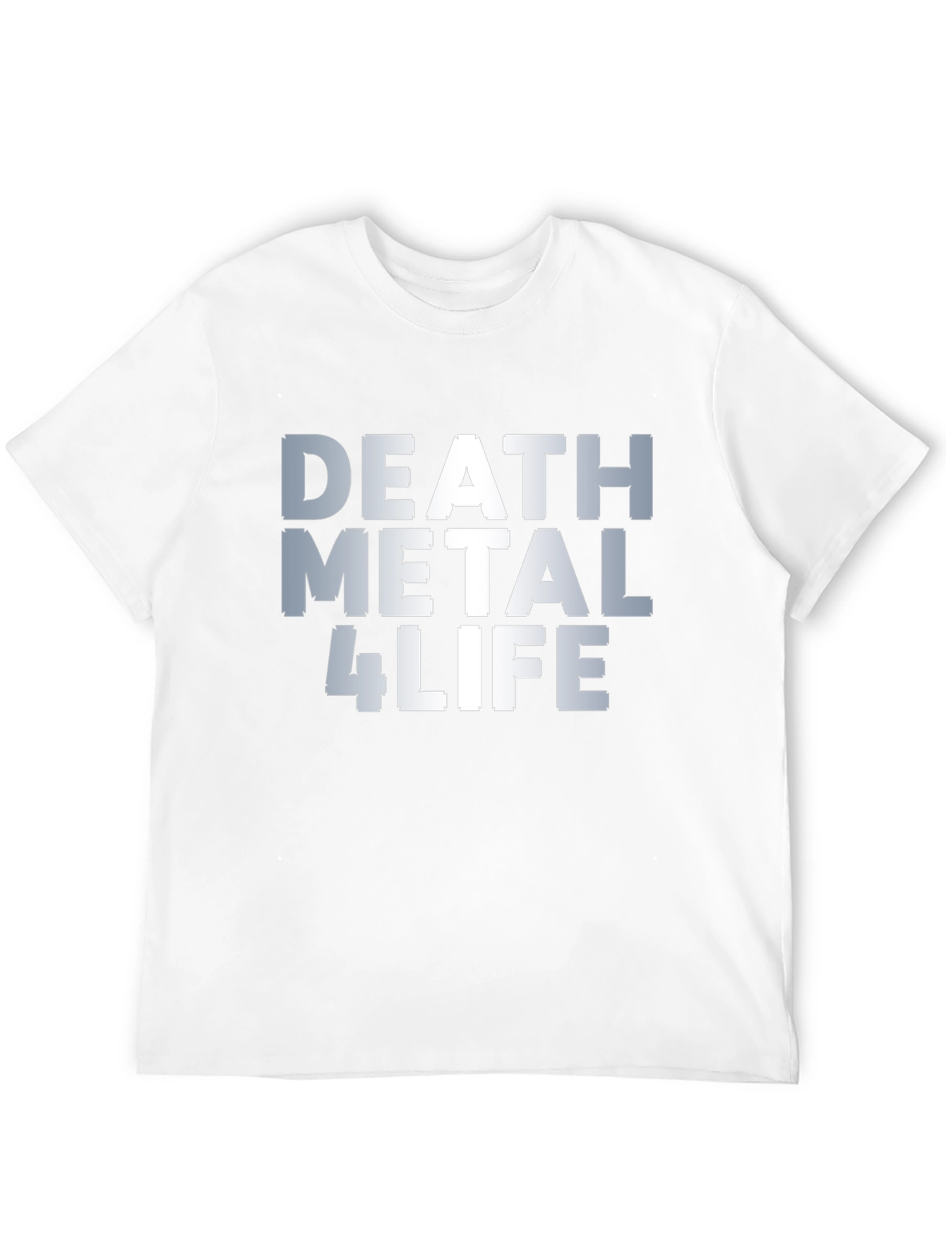 Death Metal 4 Life Graphic Tee - Black