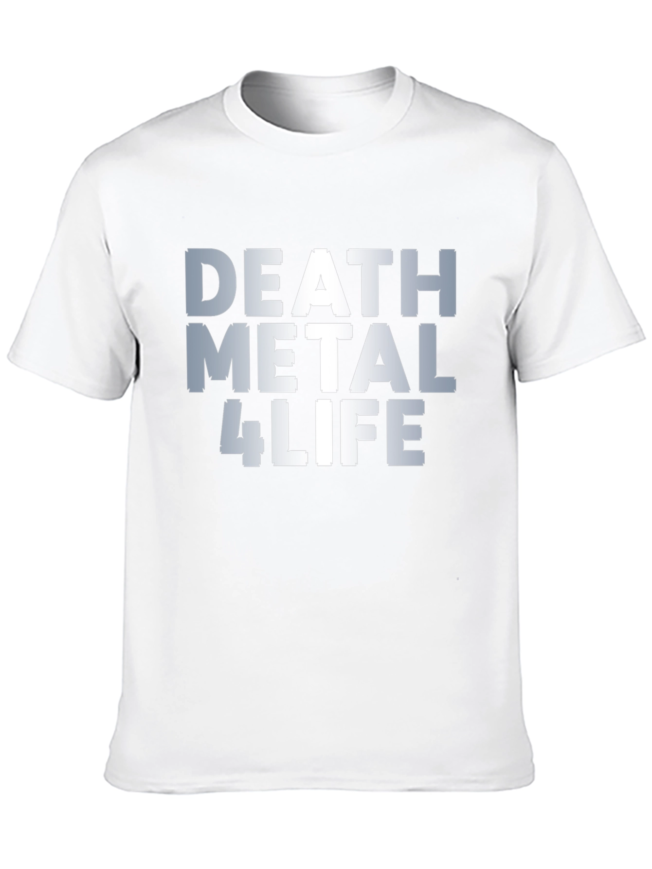 Death Metal 4 Life Graphic Tee - Black
