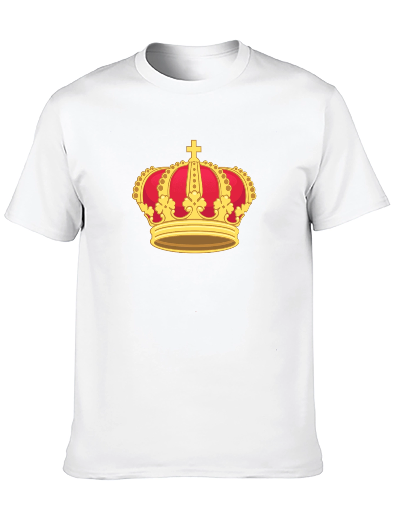 Royal Crown Graphic Black Tee