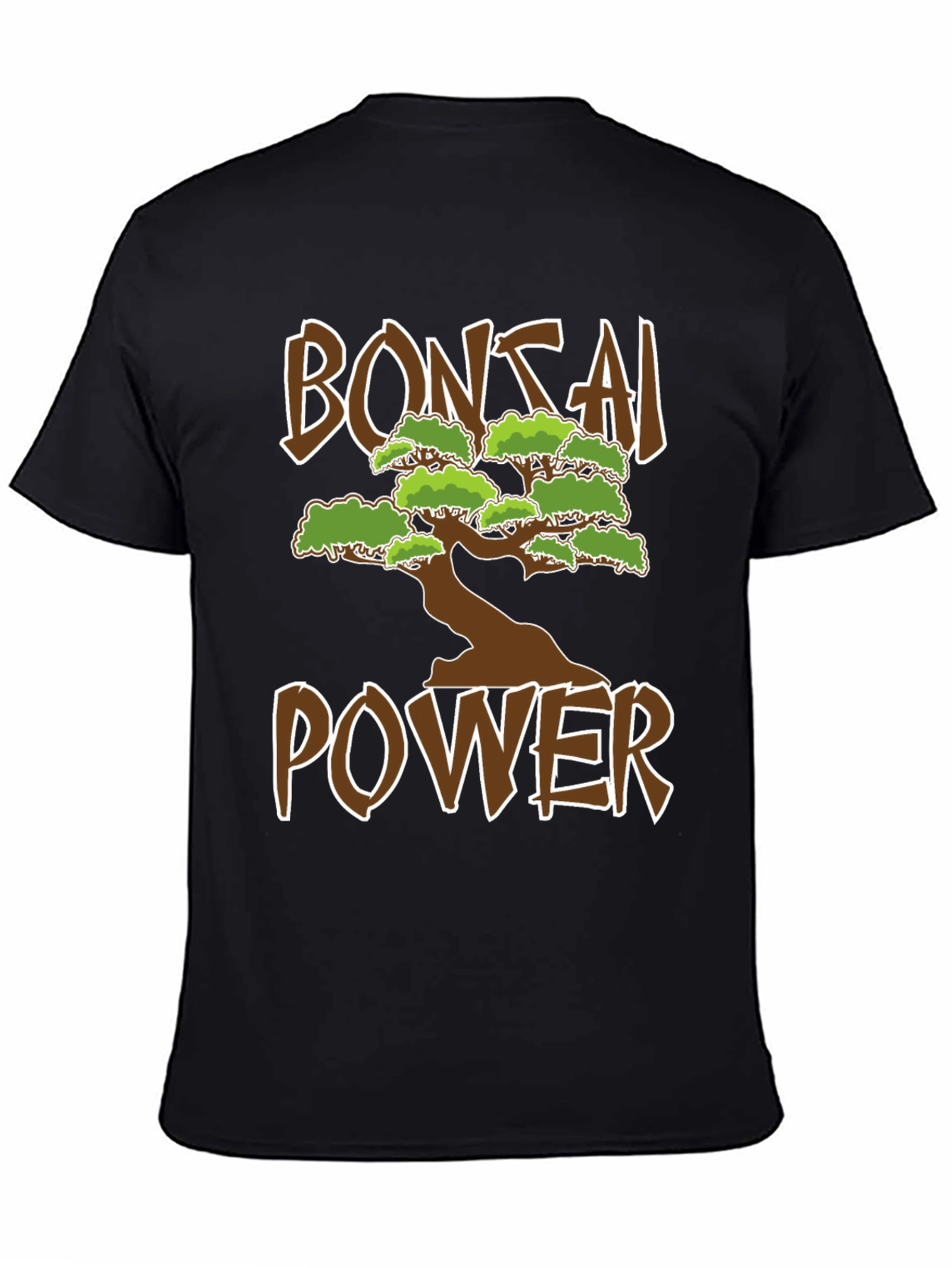 Bonsai Power T-Shirt - Stylish Graphic Tee