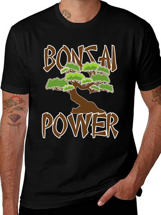 Bonsai Power T-Shirt - Stylish Graphic Tee
