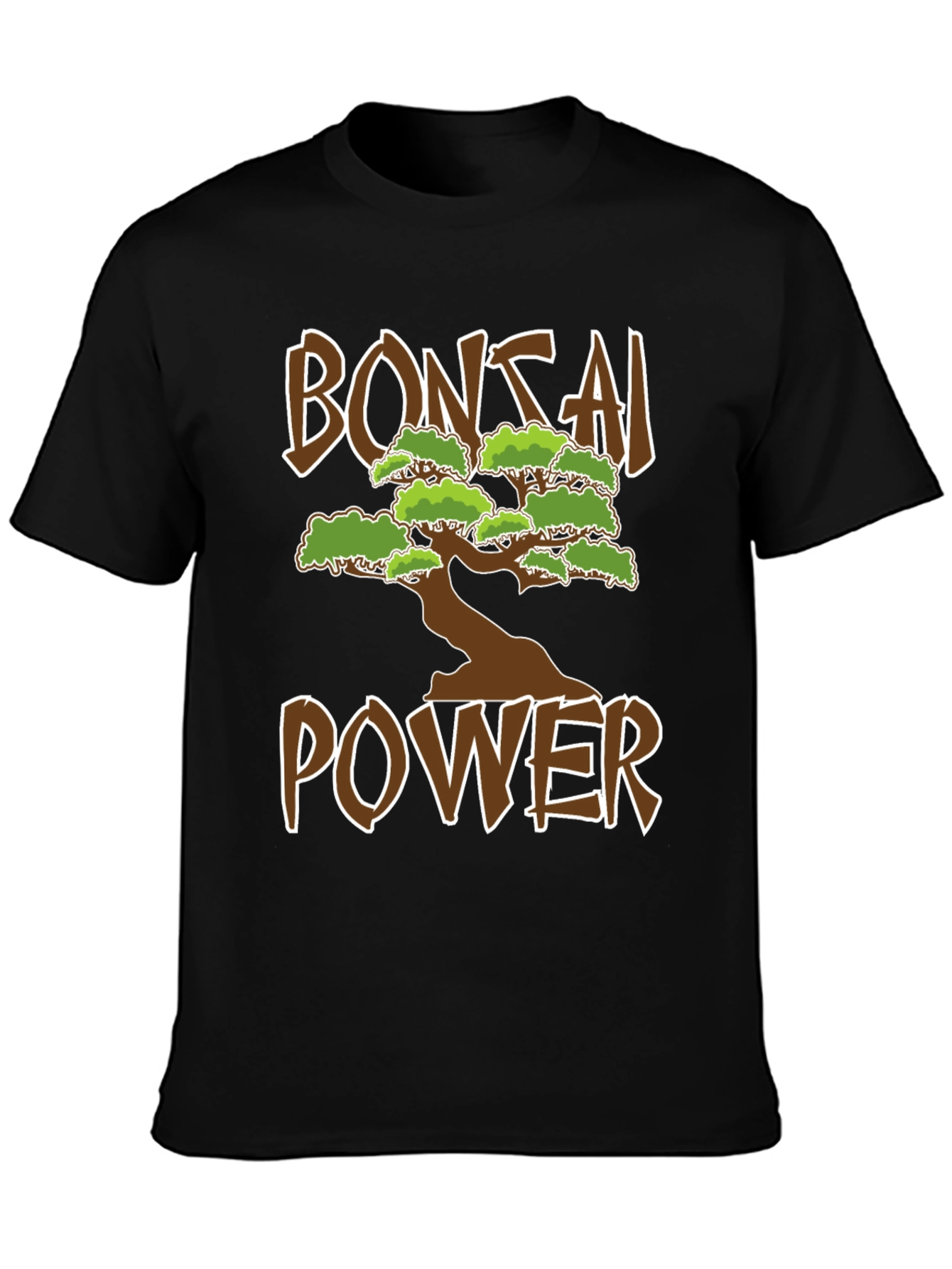 Bonsai Power T-Shirt - Stylish Graphic Tee