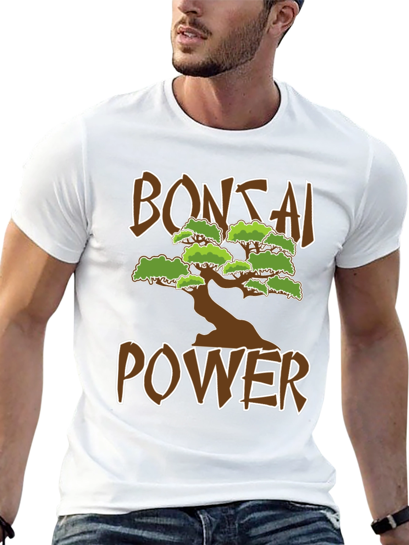 Bonsai Power T-Shirt - Stylish Graphic Tee