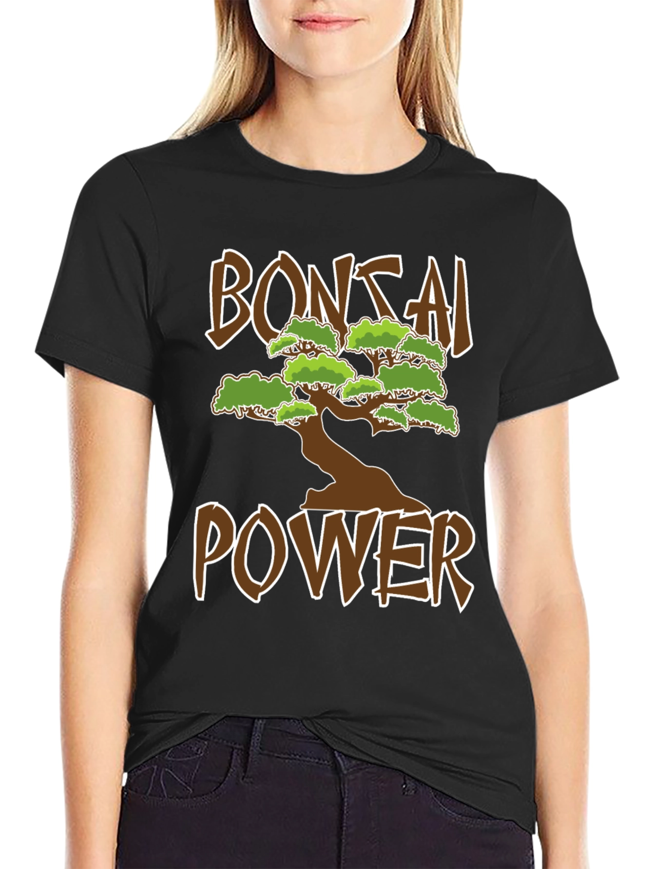 Bonsai Power T-Shirt - Stylish Graphic Tee