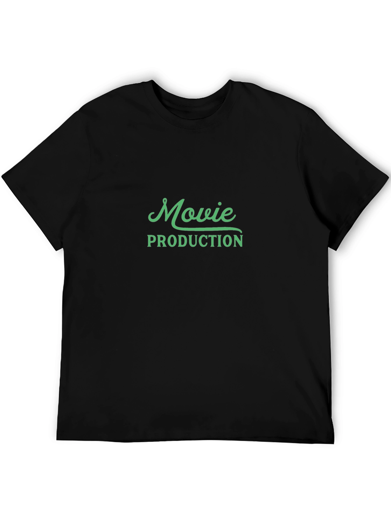 Movie Production Crew Tee - Black