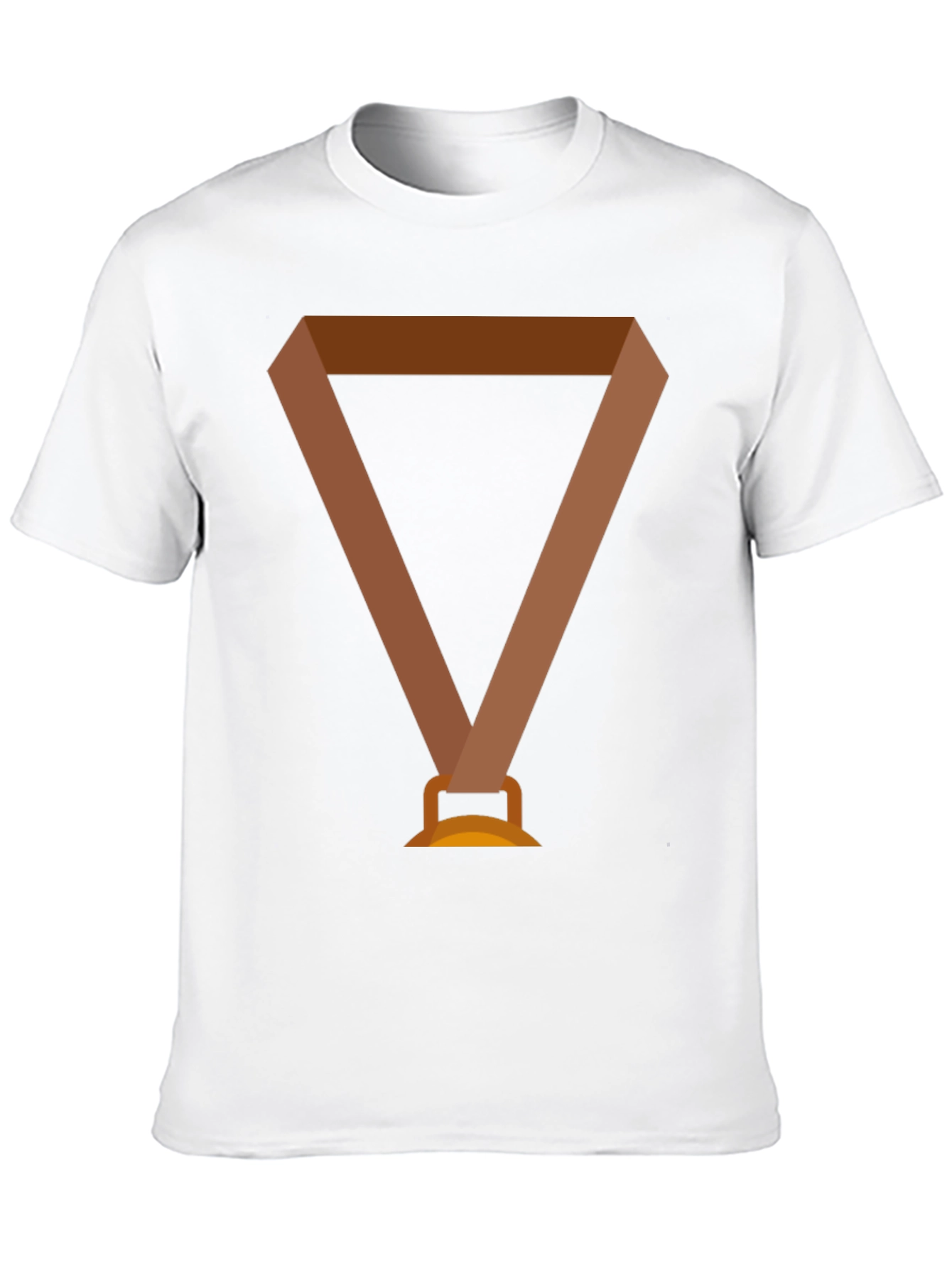 Novelty Medal Graphic Black T-Shirt