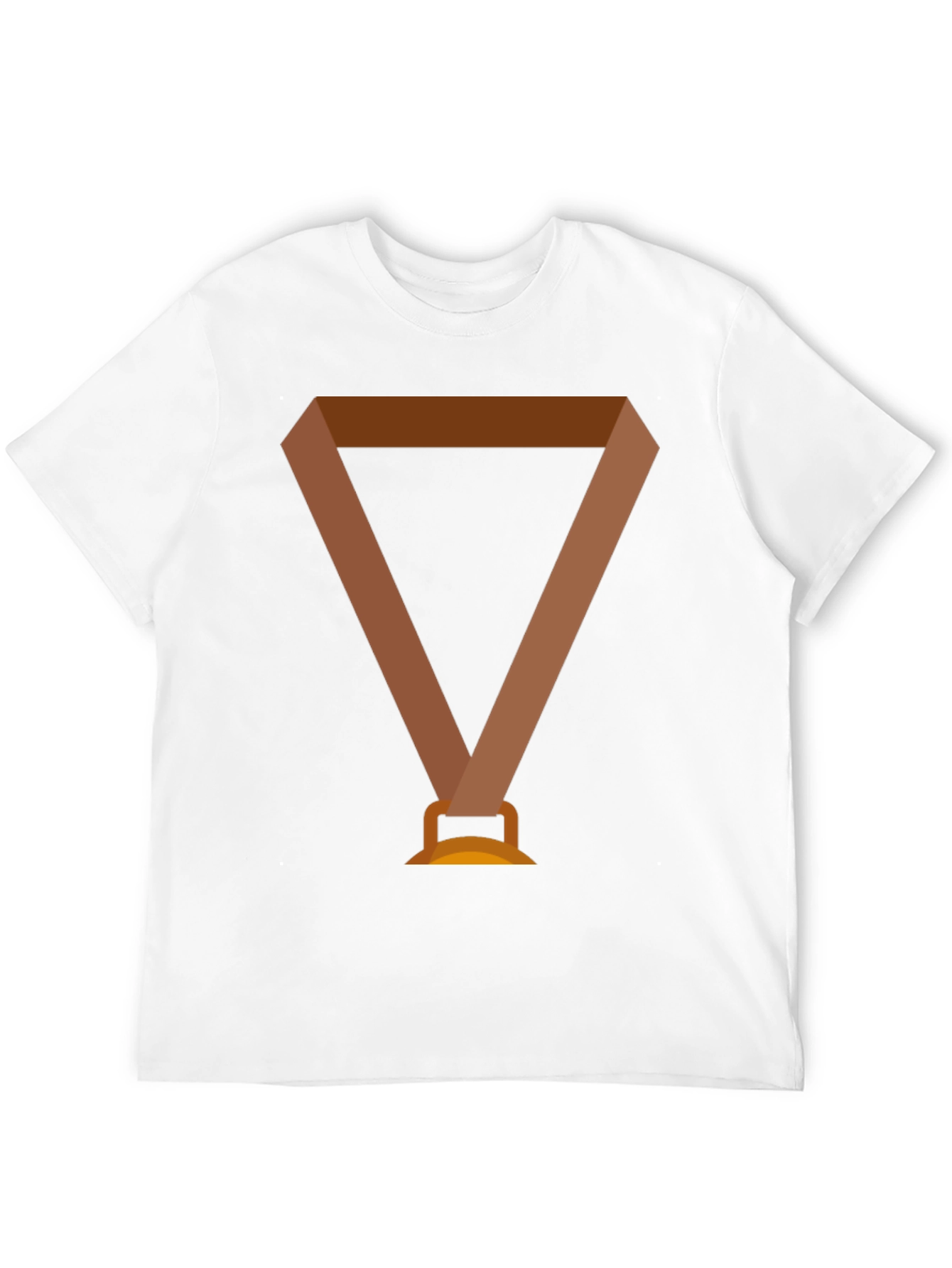 Novelty Medal Graphic Black T-Shirt
