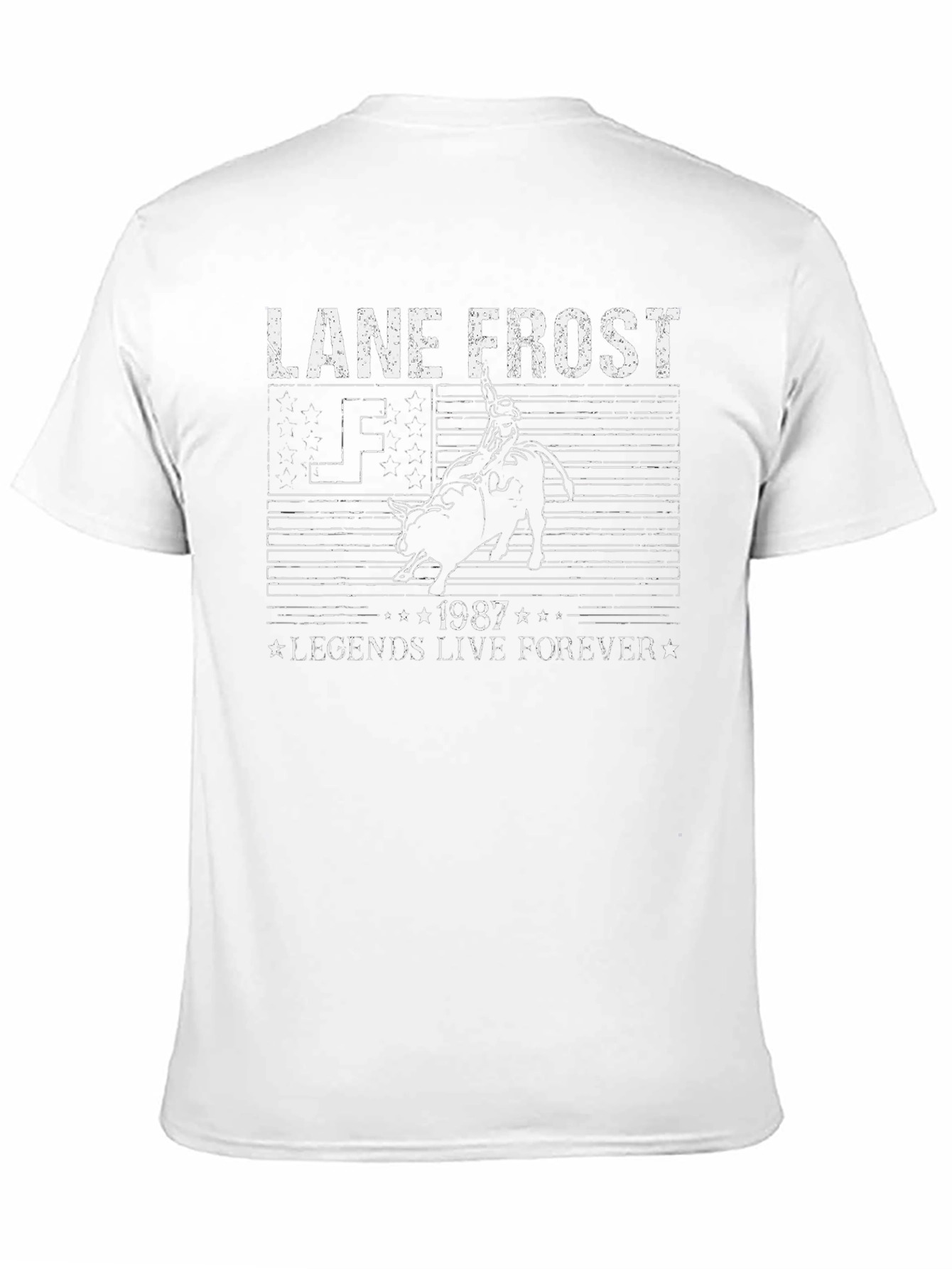 Lane Frost Legends Live Forever Graphic T-Shirt
