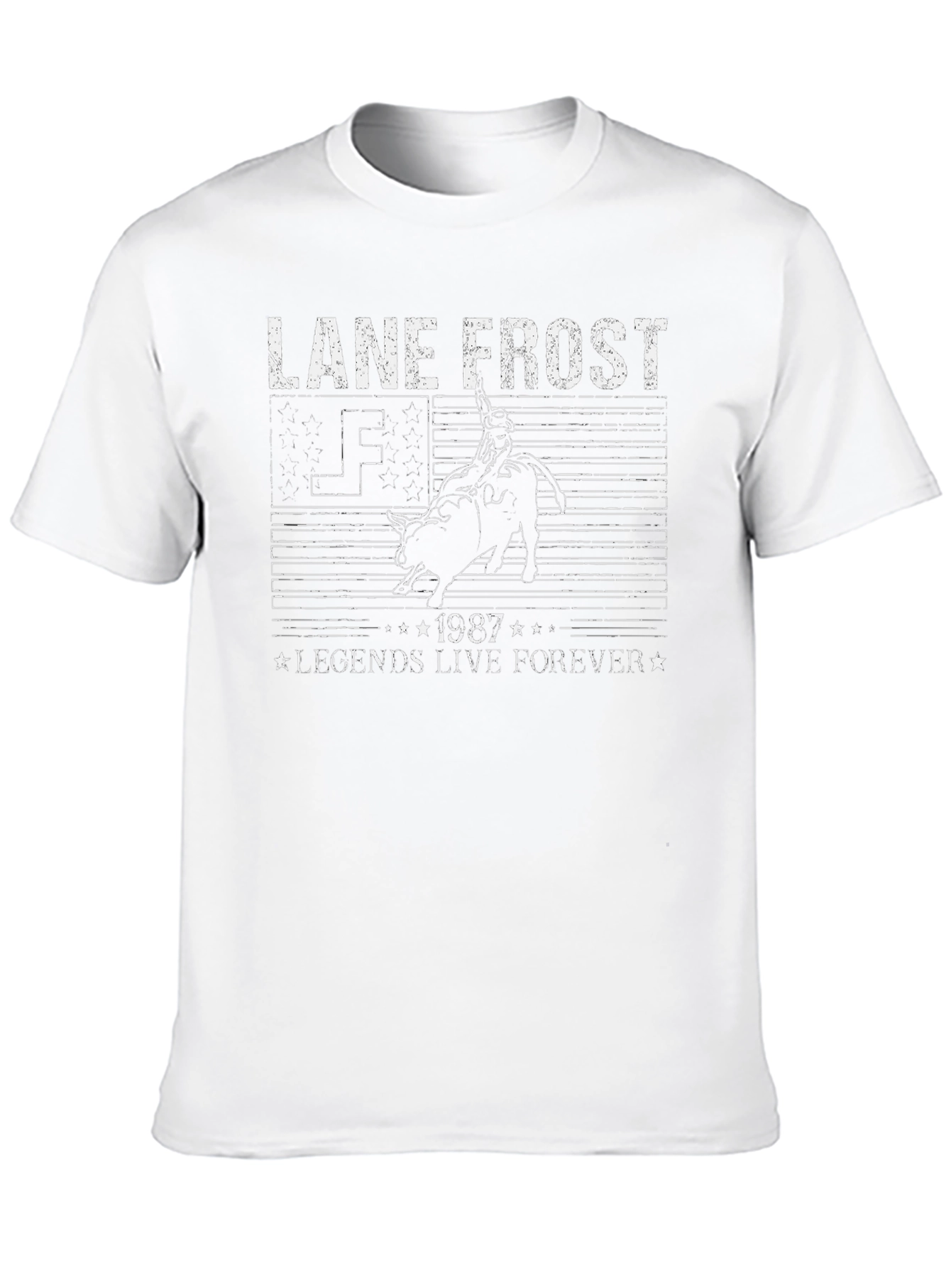 Lane Frost Legends Live Forever Graphic T-Shirt