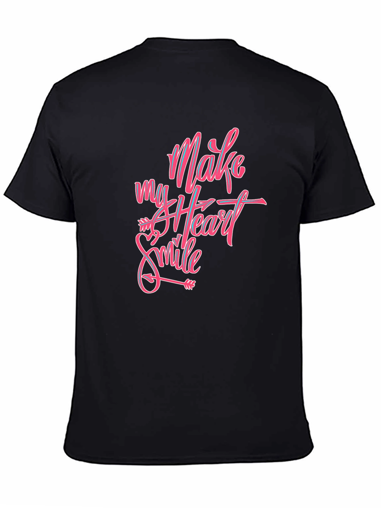 Make My Heart Smile Graphic Tee - Valentines Day