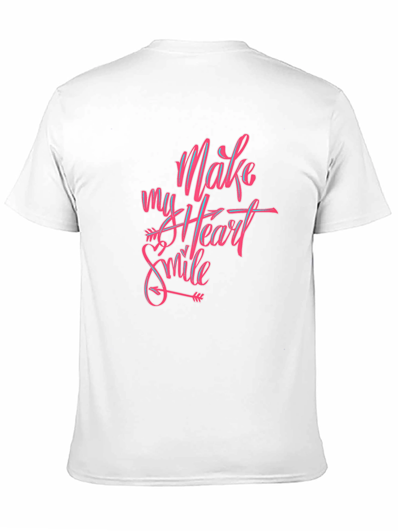 Make My Heart Smile Graphic Tee - Valentines Day